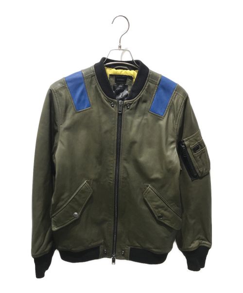 中古・古着通販】DIESEL (ディーゼル) レザーフライトジャケット