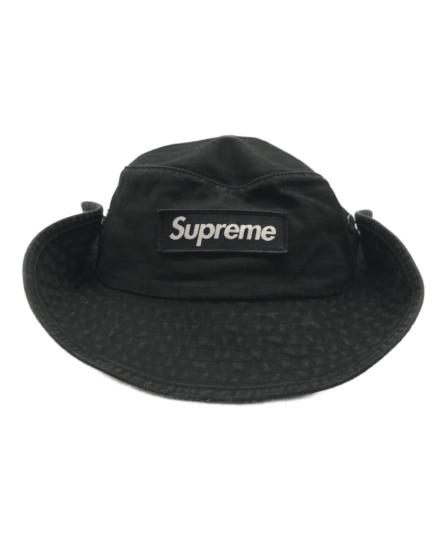 中古・古着通販】SUPREME (シュプリーム) Military Boonie ブラック