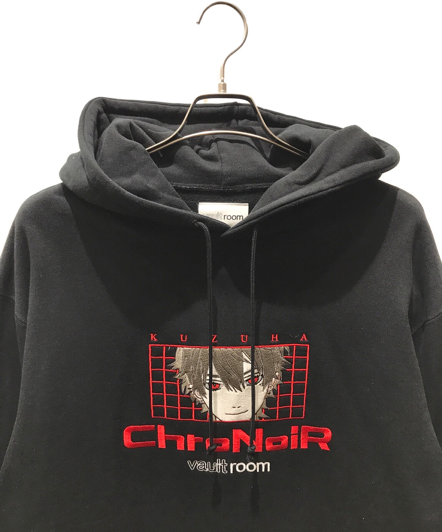 vault room (ボルトルーム) ChroNoir (クロノワール) KUZUHA Hoodie ブラック サイズ:Ｌ 未使用品