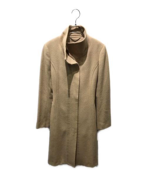 【中古・古着通販】TRUSSARDI (トラサルディ) アンゴラ混コート ベージュ サイズ:38｜ブランド・古着通販 トレファク公式【TREFAC  FASHION】スマホサイト