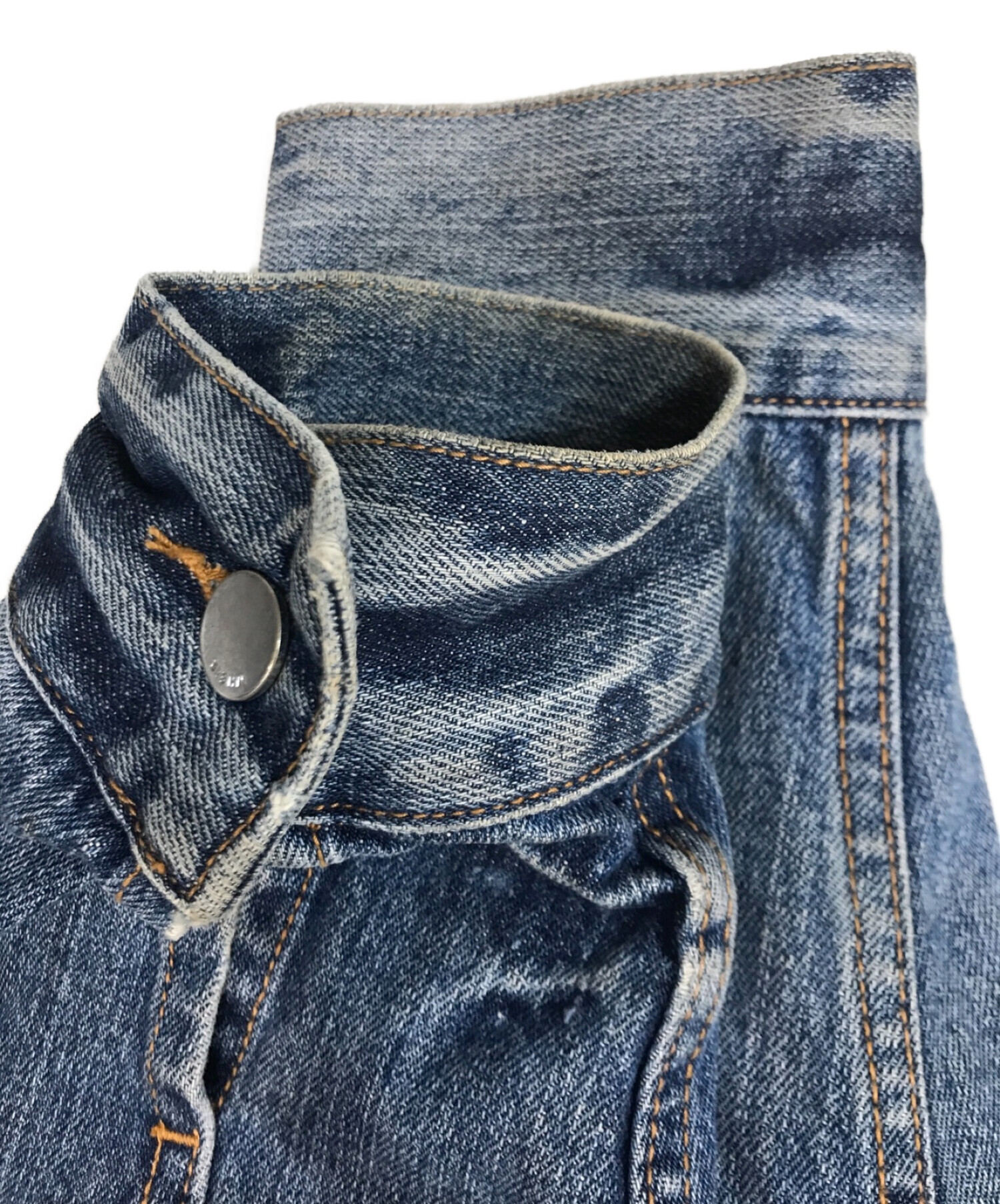 WHEIR Bobson BOBSON (ウェアボブソン) BIG Details Jeans　WH-H044-1　doublet 井野将之 デザイン  ブルー サイズ:S