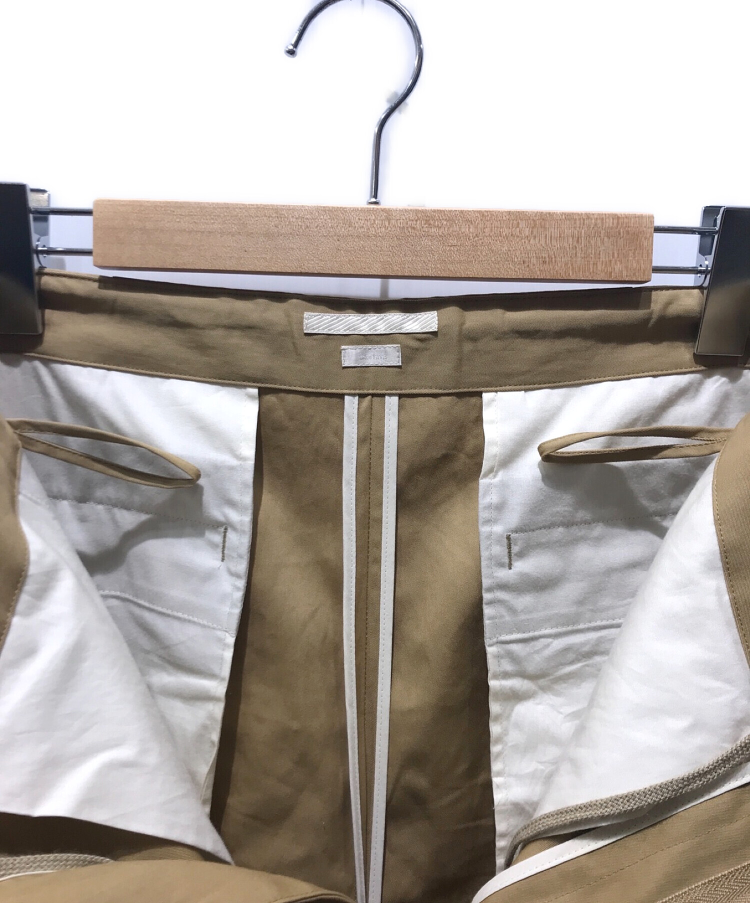 中古・古着通販】BLURHMS (ブラームス) Dry Gabardine Super Wide Easy