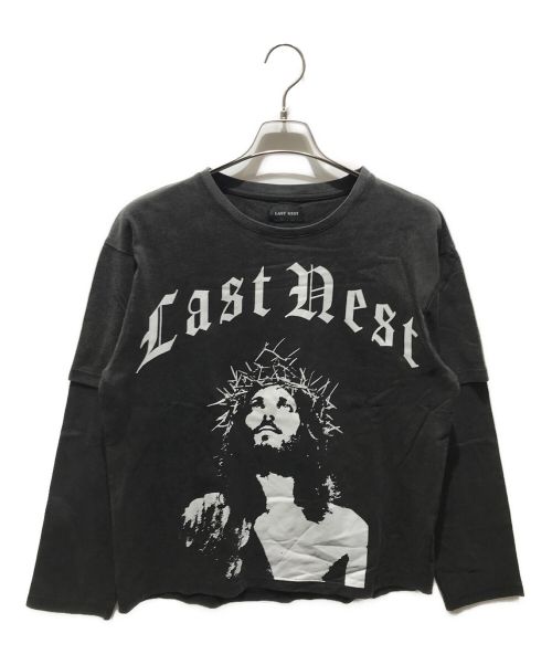 中古・古着通販】LAST NEST (ラストネスト) jesus layered t-shirts