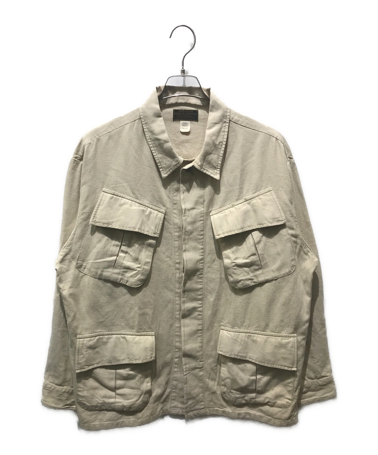 RRL (ダブルアールエル) Ron Herman (ロンハーマン) 別注 Cotton Linen Jacket アイボリー サイズ:XL