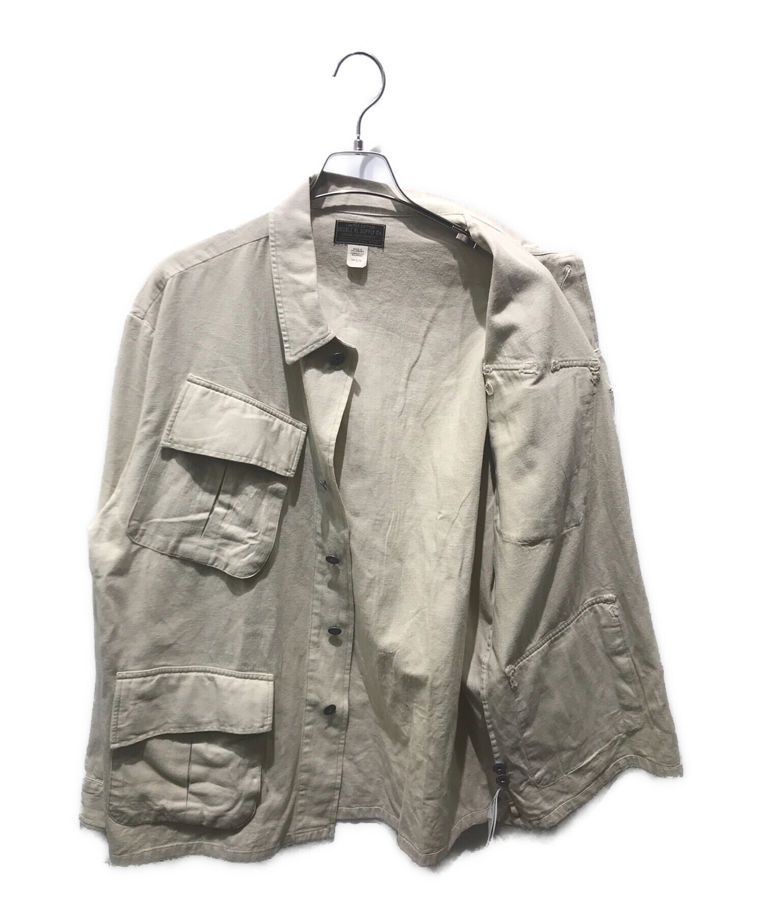 RRL (ダブルアールエル) Ron Herman (ロンハーマン) 別注 Cotton Linen Jacket アイボリー サイズ:XL