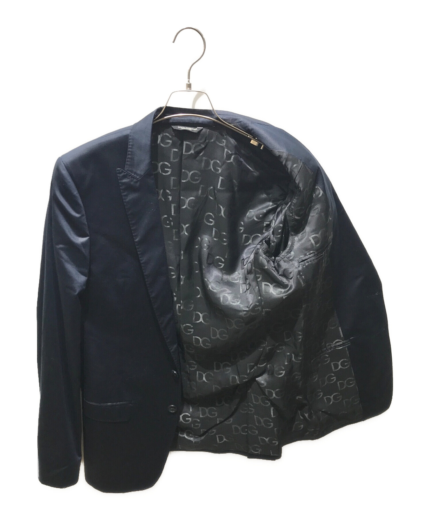 DOLCE & GABBANA (ドルチェ＆ガッバーナ) スーツジャケット ネイビー サイズ:46