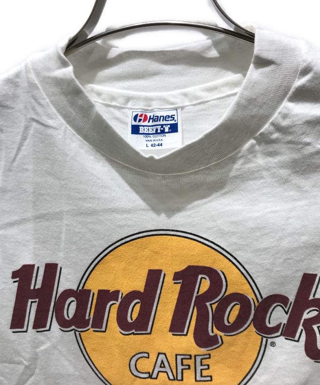 中古・古着通販】Hanes (ヘインズ) Tシャツ 80'ｓ Hard Rock CAFE 