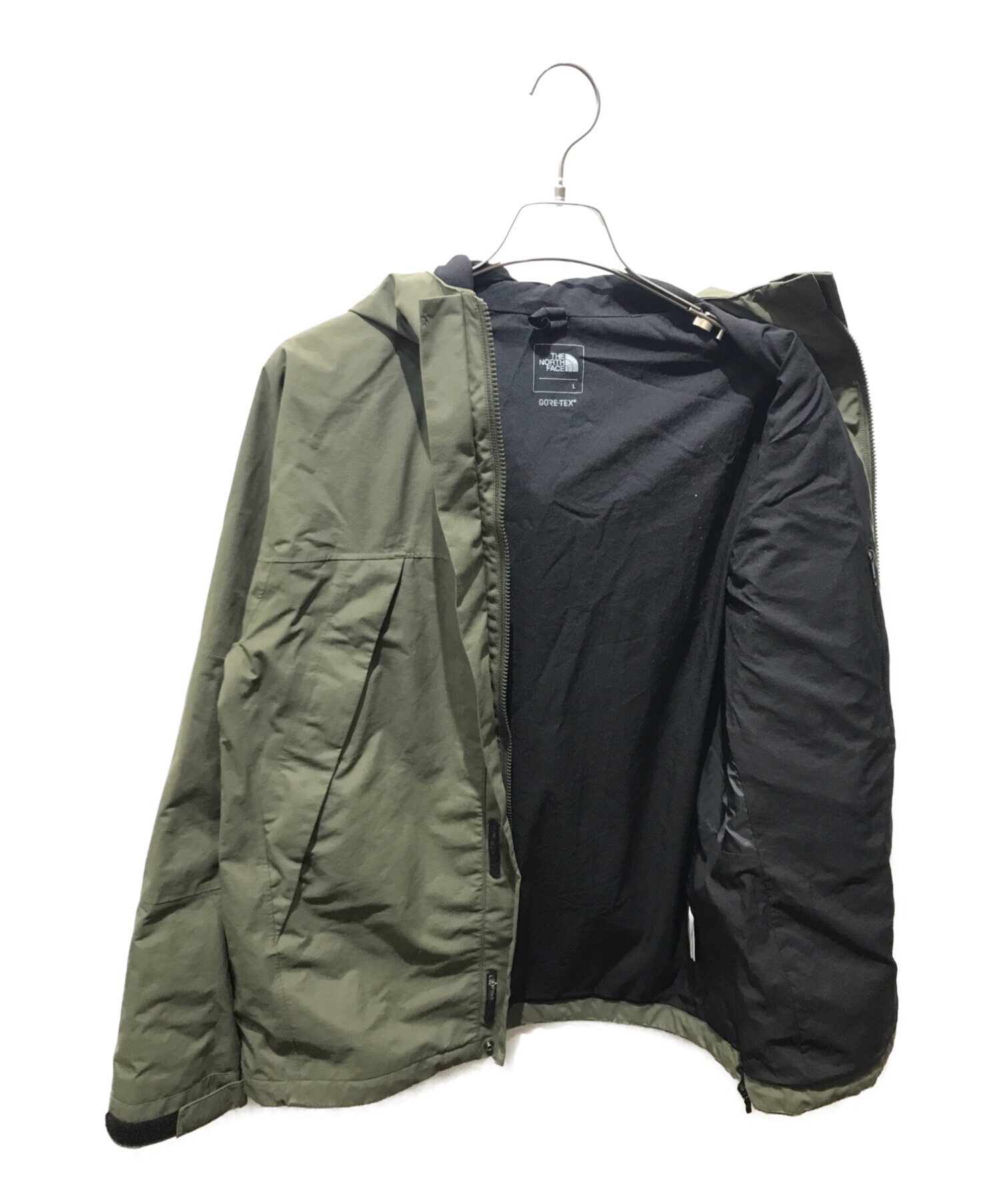 THE NORTH FACE (ザ ノース フェイス) エクスプロレーションジャケット　NP61704 カーキ サイズ:L