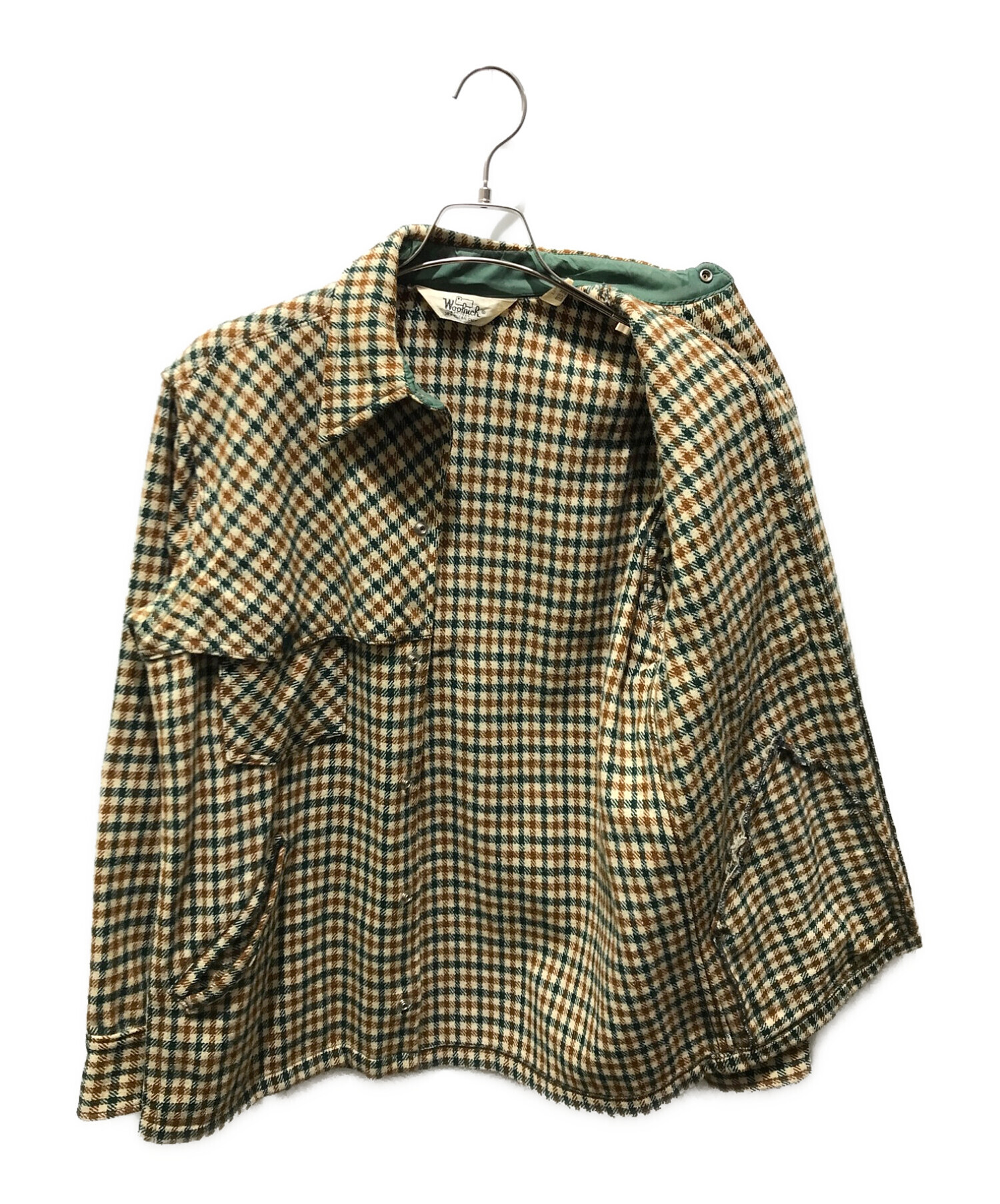 中古・古着通販】WOOLRICH (ウールリッチ) チェック柄ウールジャケット