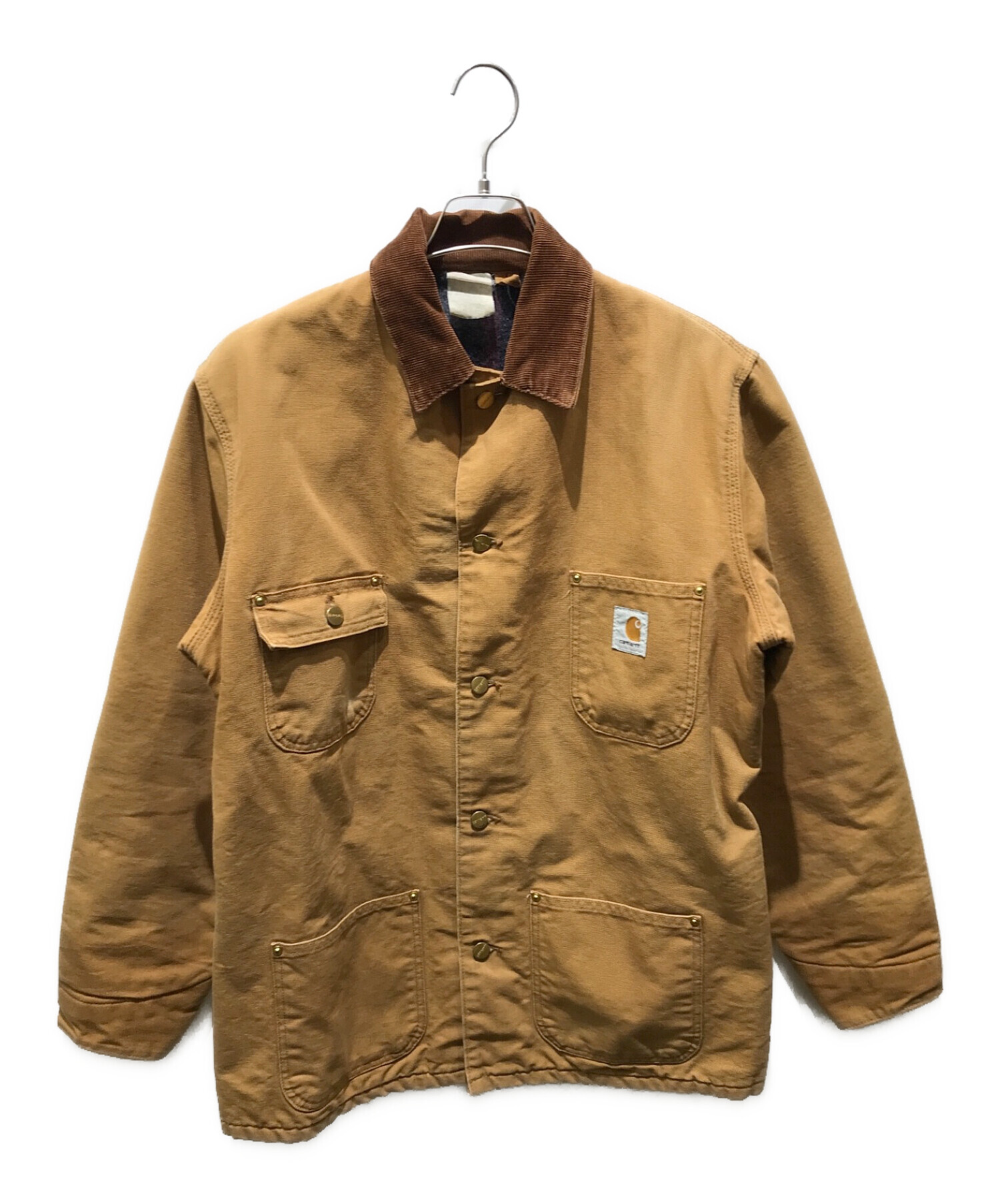 中古・古着通販】CarHartt (カーハート) ダックチョアコート ブラウン