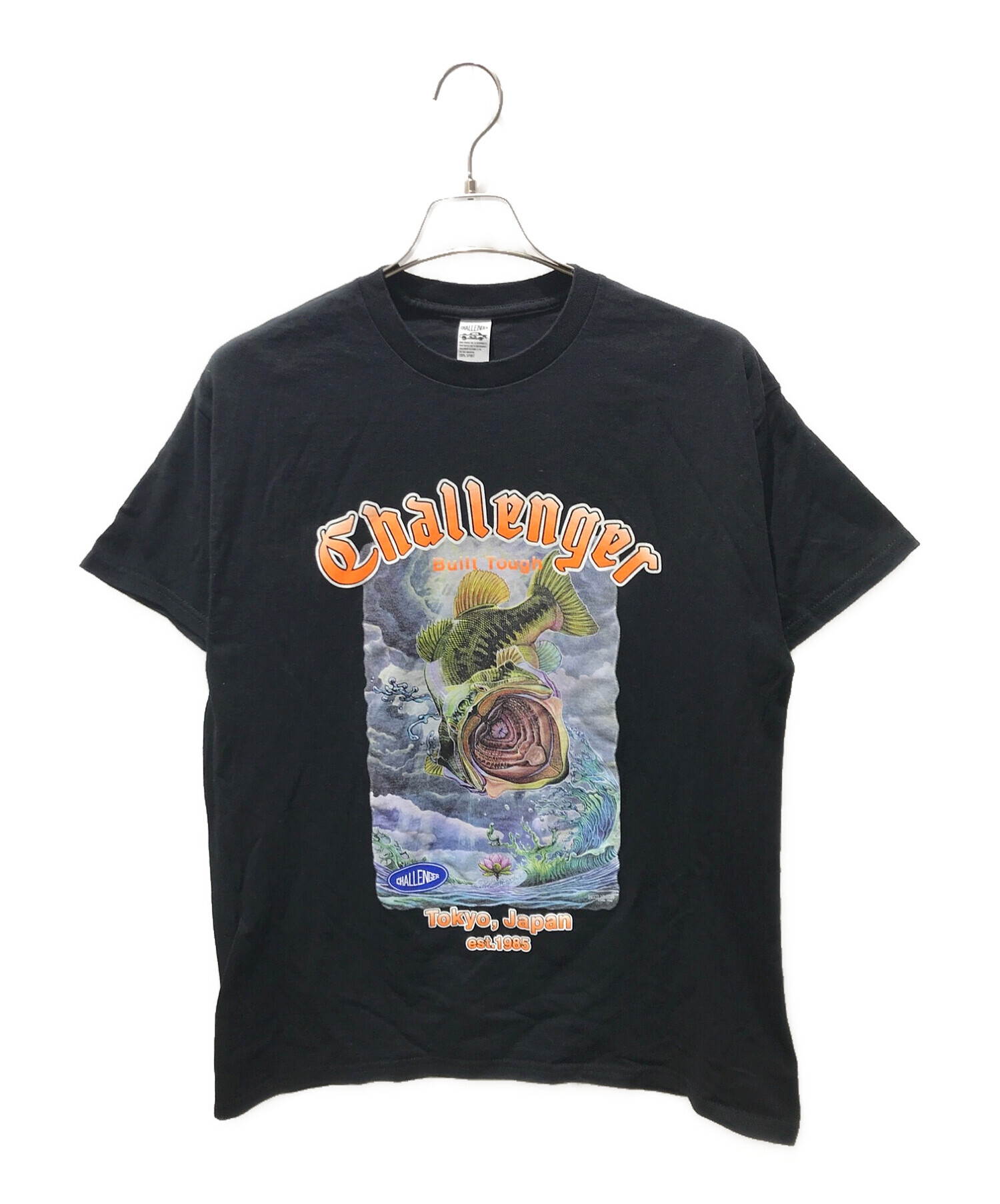 中古・古着通販】CHALLENGER (チャレンジャー) Tシャツ ブラック サイズ:L｜ブランド・古着通販 トレファク公式【TREFAC  FASHION】スマホサイト