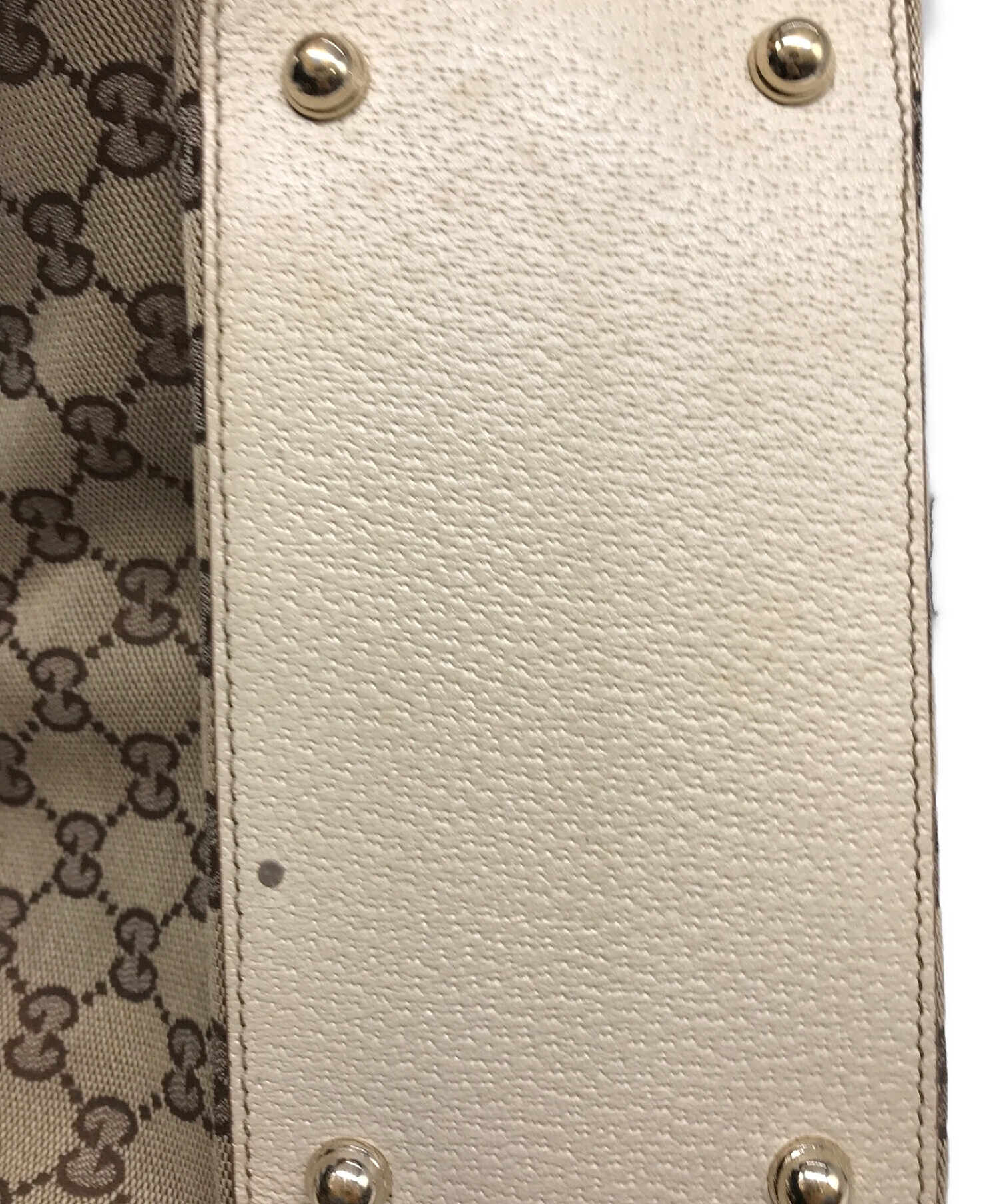 中古・古着通販】GUCCI (グッチ) GGキャンバス トートバッグ 120840