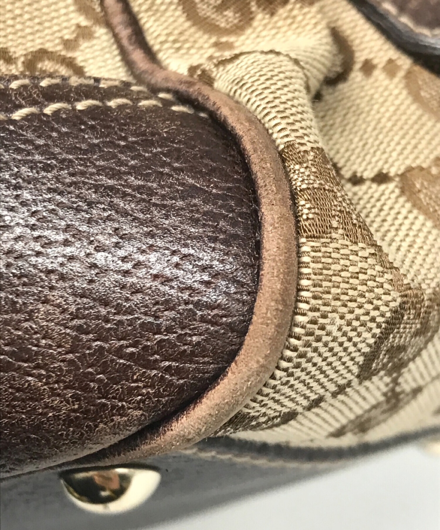 中古・古着通販】GUCCI (グッチ) プリンシーミニボストンバッグ 161720