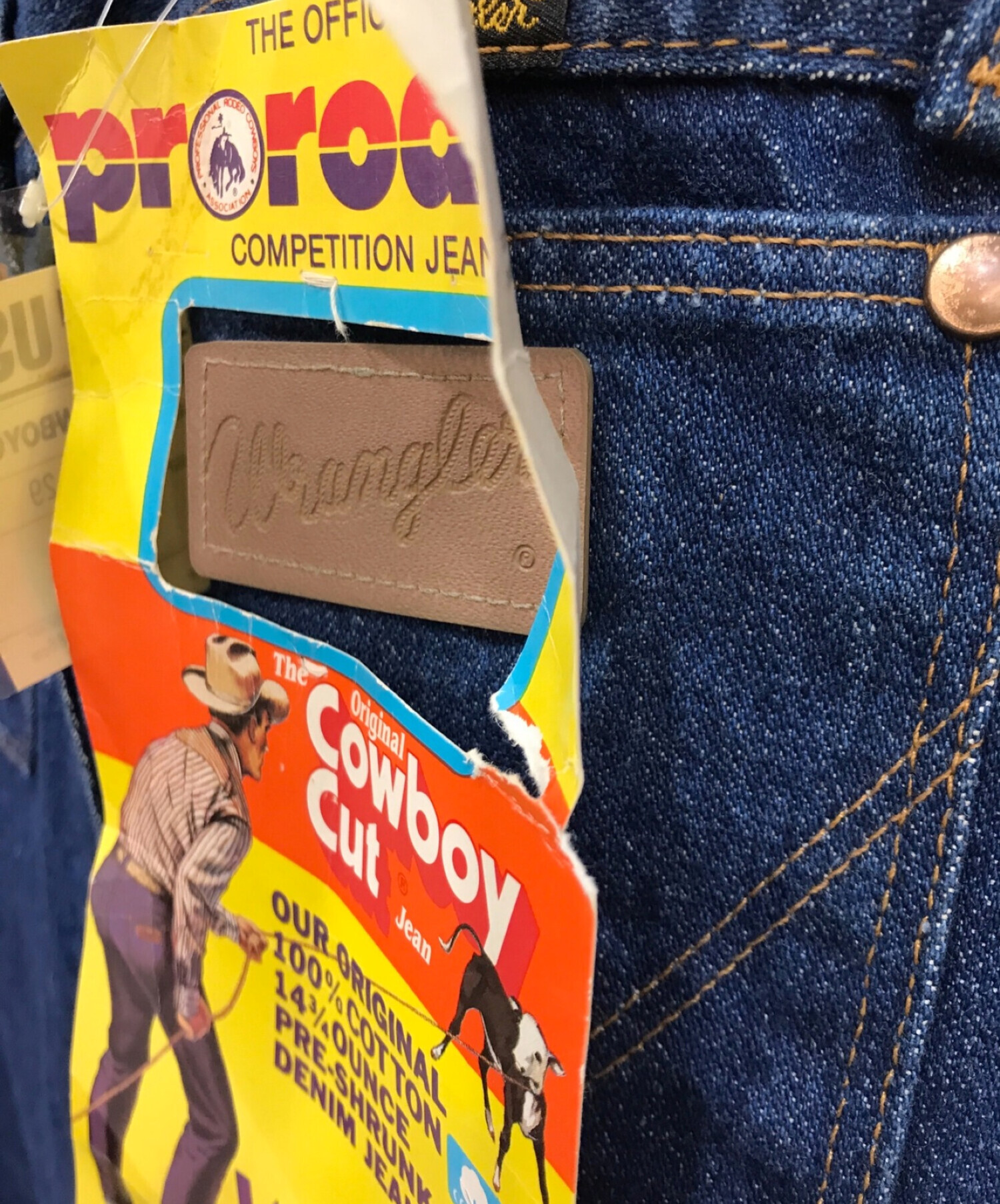 中古・古着通販】Wrangler (ラングラー) デニムパンツ 13MWZ アメリカ 