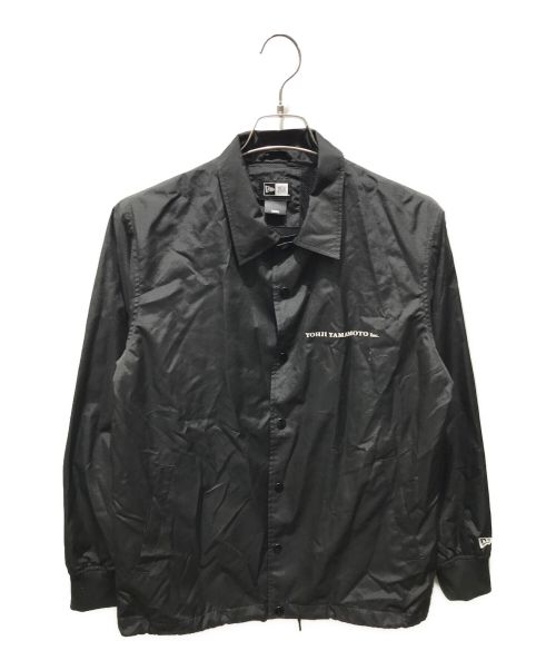 【中古・古着通販】YOHJI YAMAMOTO (ヨウジヤマモト) New Era (ニューエラ) コーポレートロゴナイロンコーチジャケット  YL-Y01-930 00周年記念 ブラック サイズ:S｜ブランド・古着通販 トレファク公式【TREFAC FASHION】スマホサイト