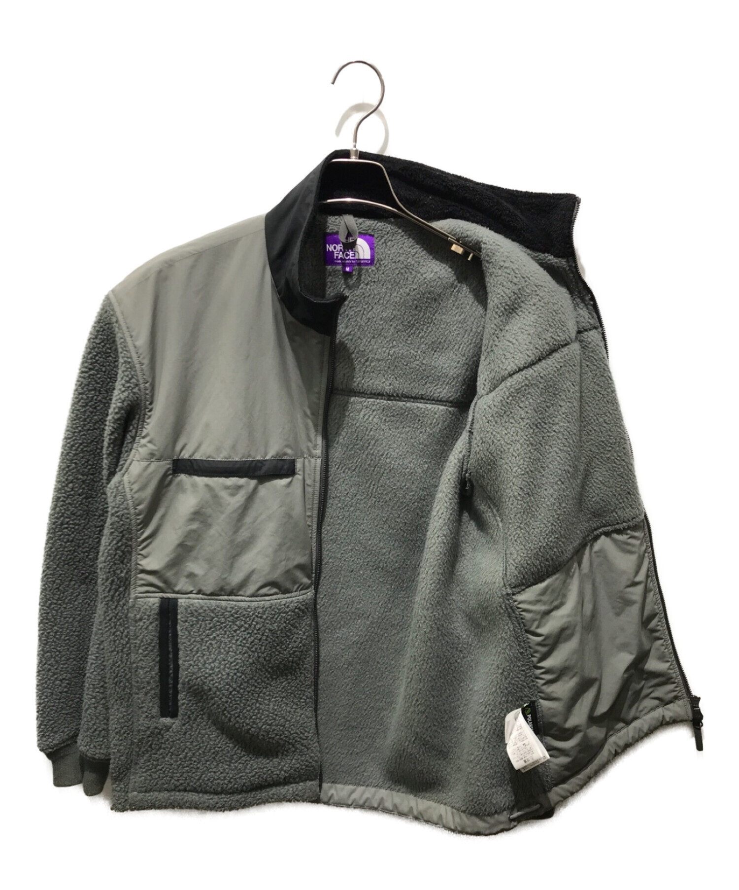 THE NORTHFACE PURPLELABEL (ザ・ノースフェイス パープルレーベル) Field Denali Jacket NA2155N  グレー サイズ:M