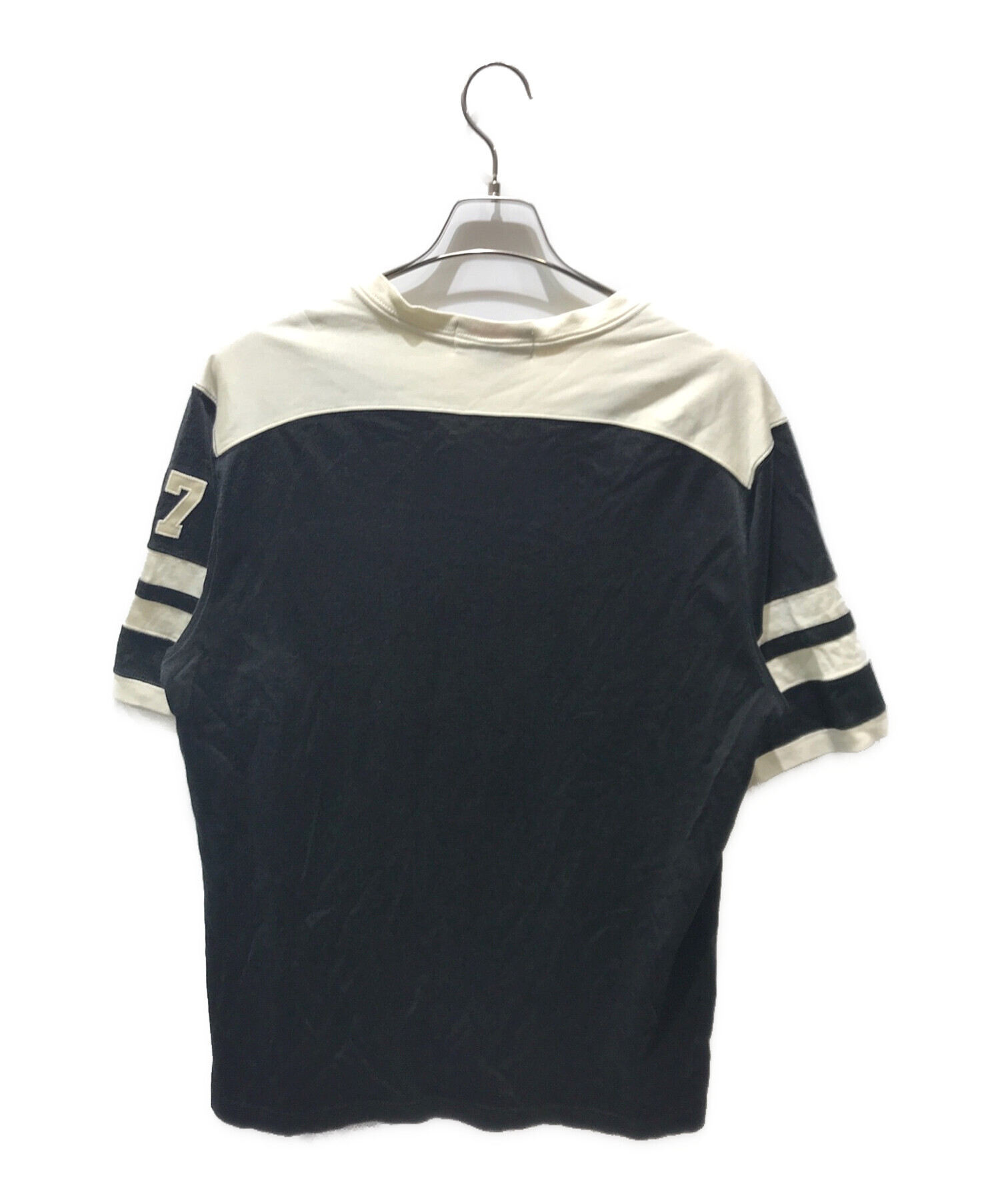 POLO SPORT (ポロスポーツ) Tシャツ ブラック×ホワイト サイズ:XL
