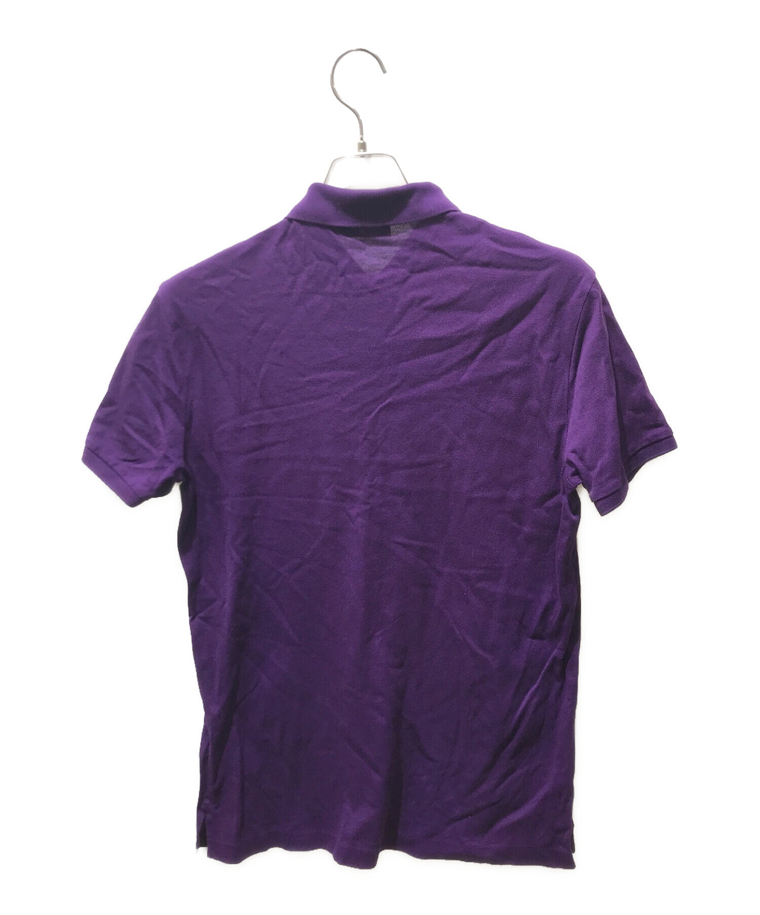RALPH LAUREN Purple Label (ラルフ ローレン パープル レーベル) カスタムスリムフィットピケポロシャツ パープル サイズ:M