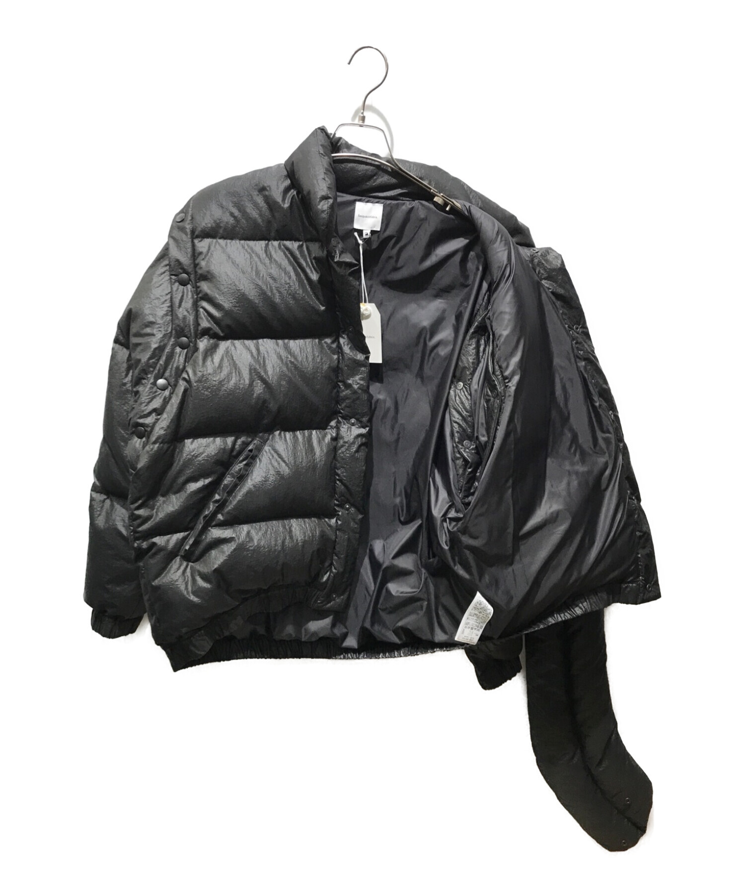 SASQUATCHfabrix. (サスクワッチファブリックス) BACK TO THE DOWN JACKET 23AW-JKH-020 ブラック  サイズ:L