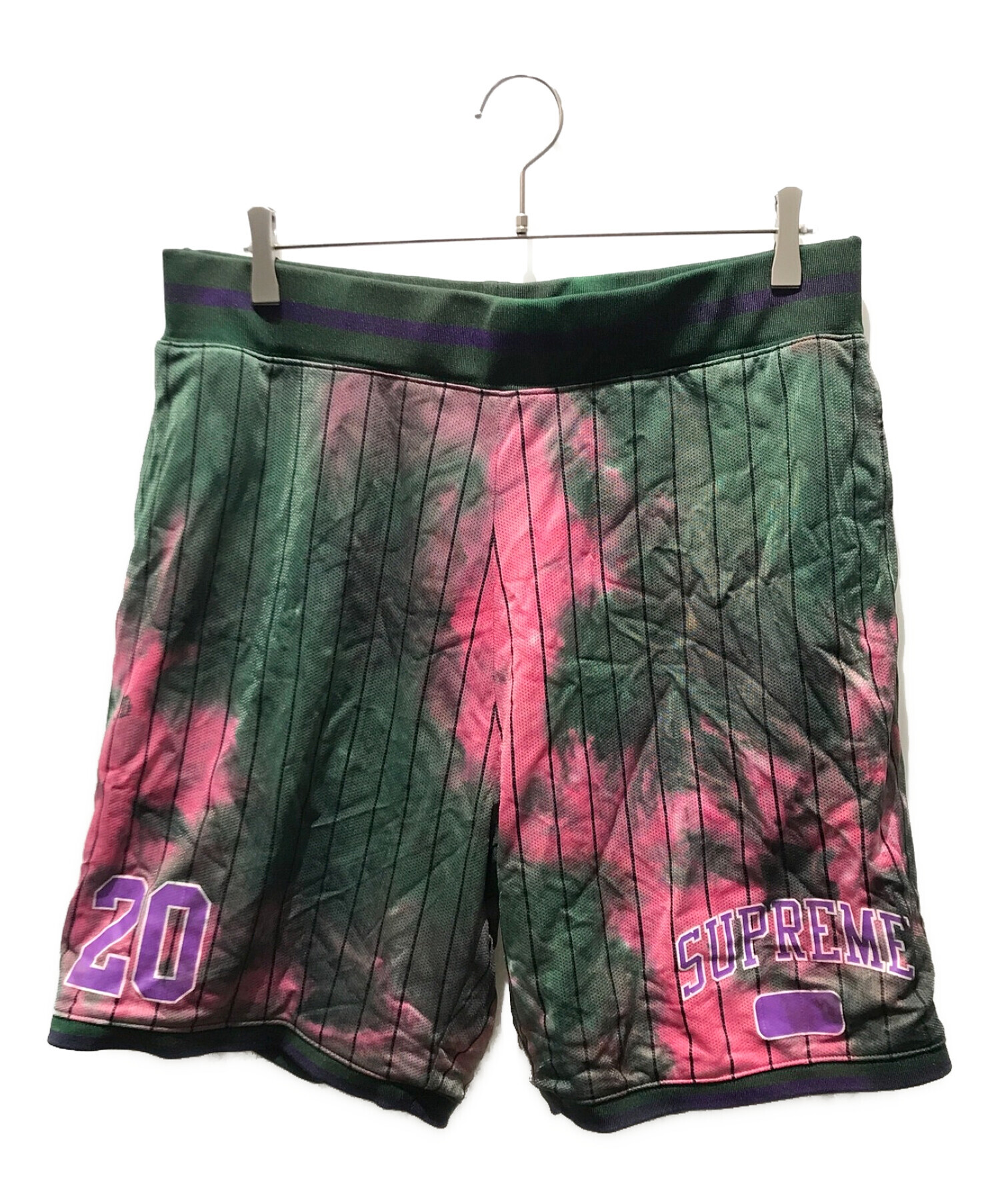 中古・古着通販】SUPREME (シュプリーム) Dyed basket ball short 20AW