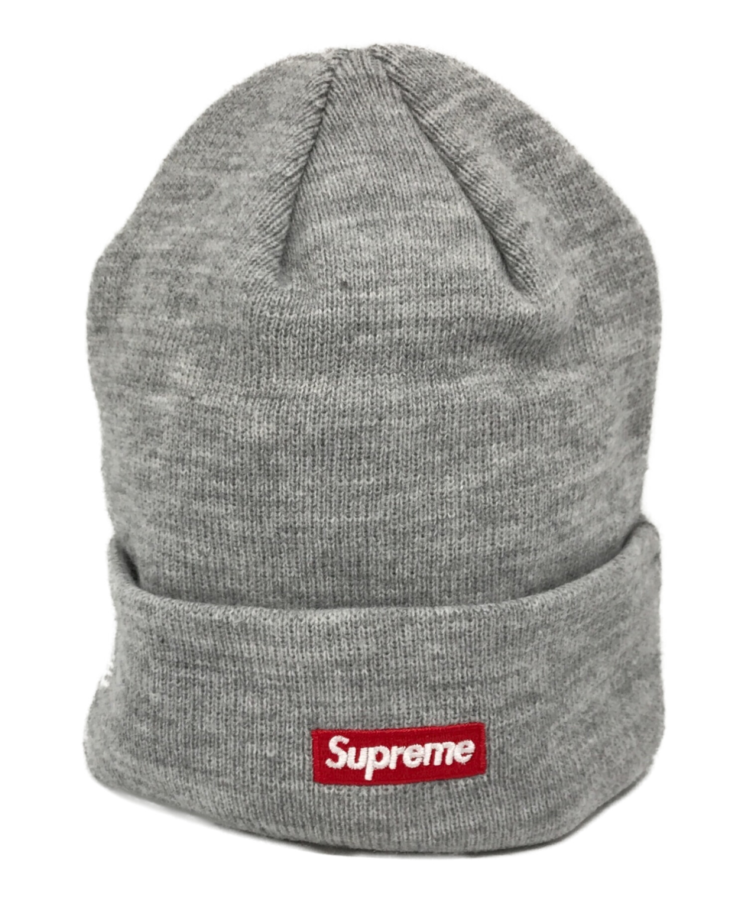帽子Supreme New Era Box Logo Beanie Gray