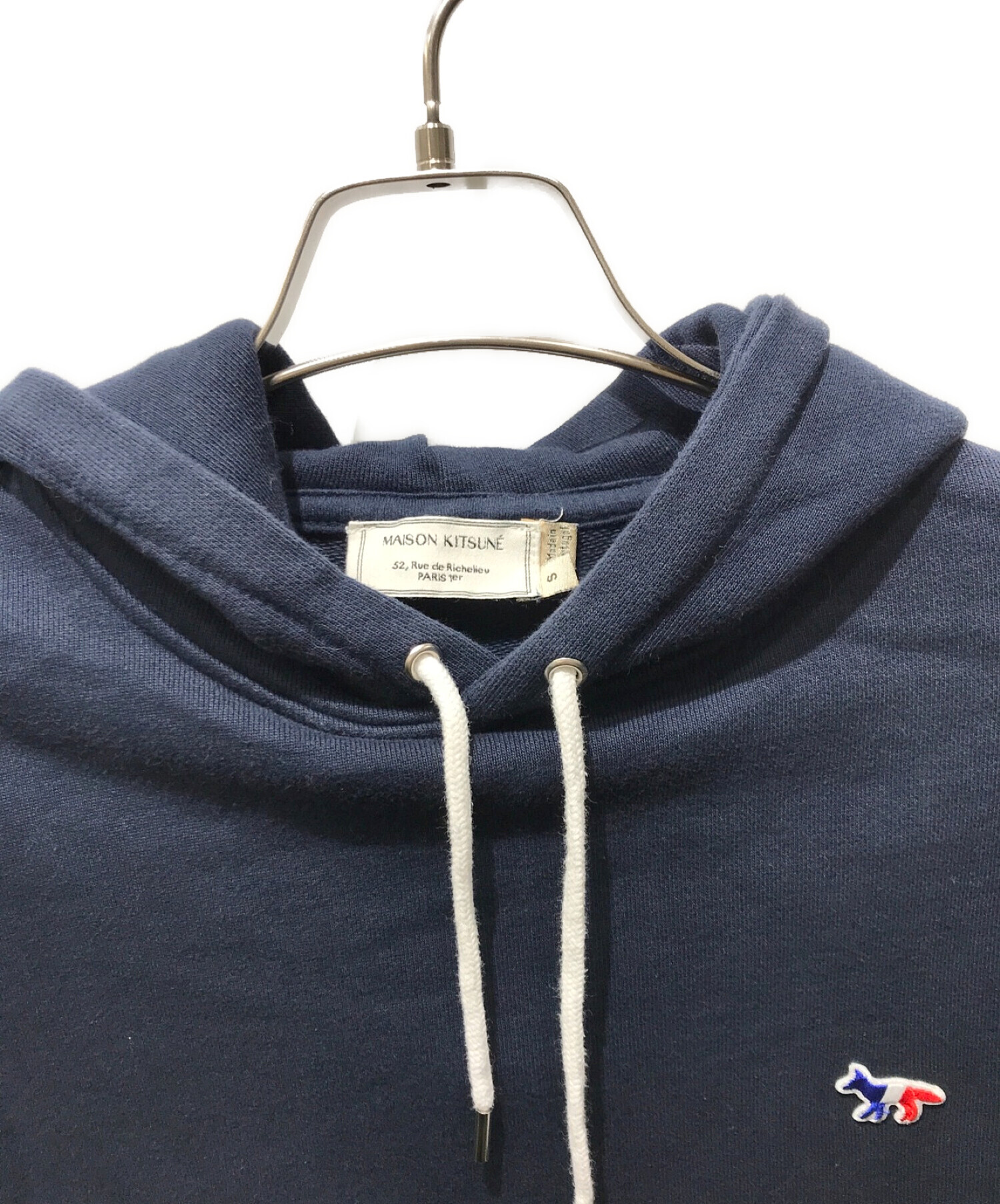 中古・古着通販】maison kitsune (メゾンキツネ) プルオーバーパーカー