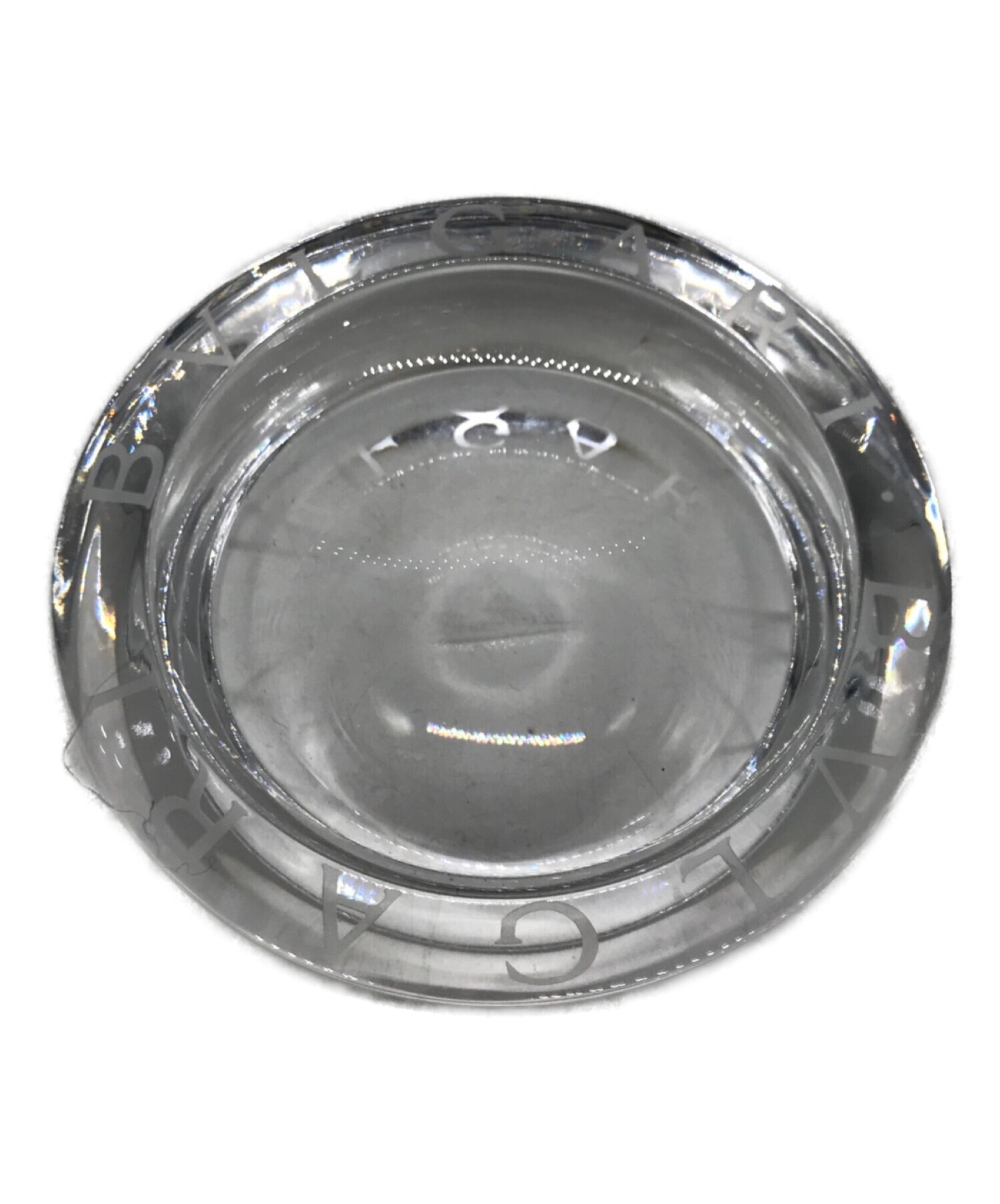 BVLGARI (ブルガリ) クリスタルガラス灰皿