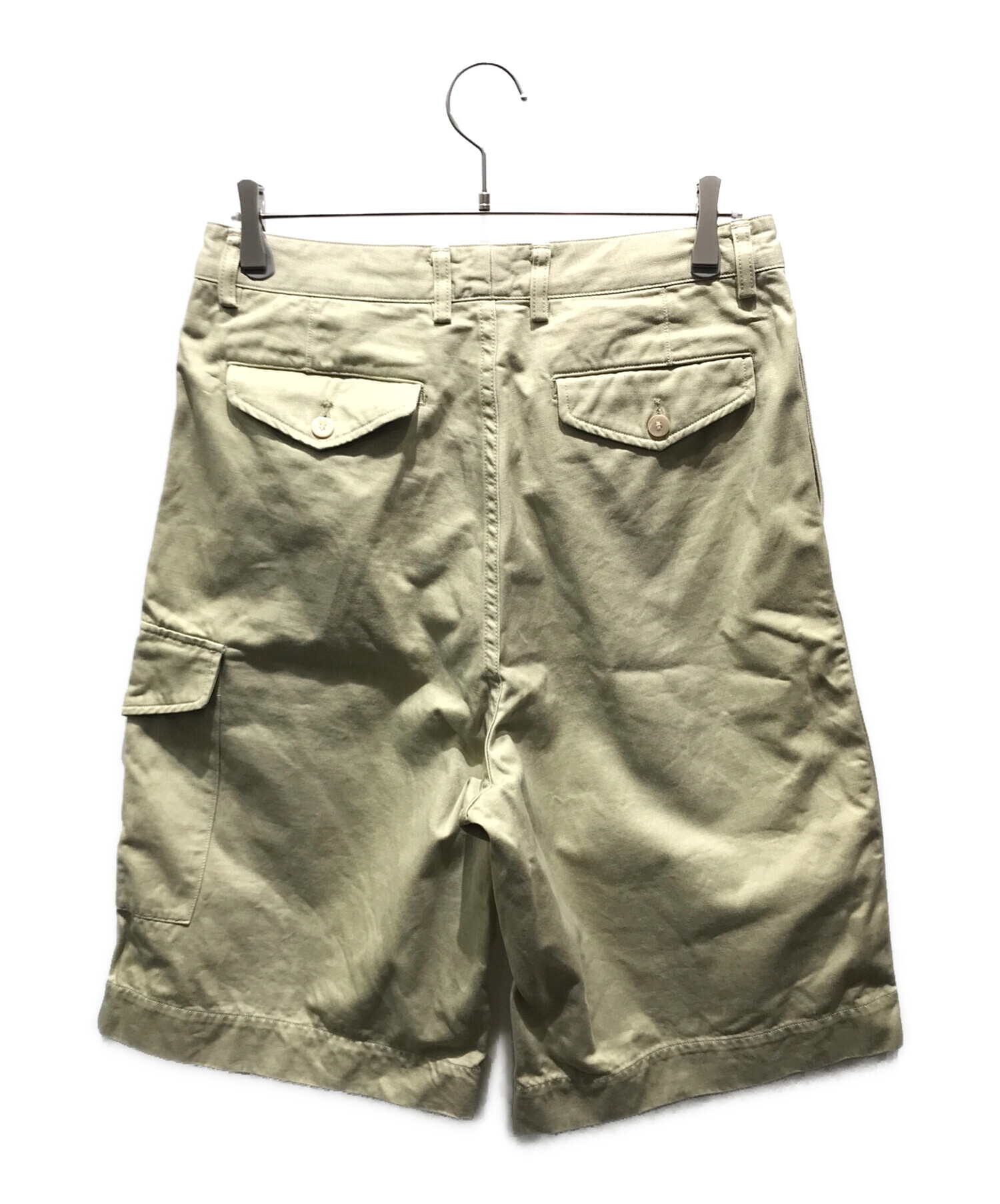 中古・古着通販】AURALEE (オーラリー) WASHED FINX LIGHT BIG CHINO SHORTS A21SP02FC ベージュ  サイズ:4｜ブランド・古着通販 トレファク公式【TREFAC FASHION】スマホサイト