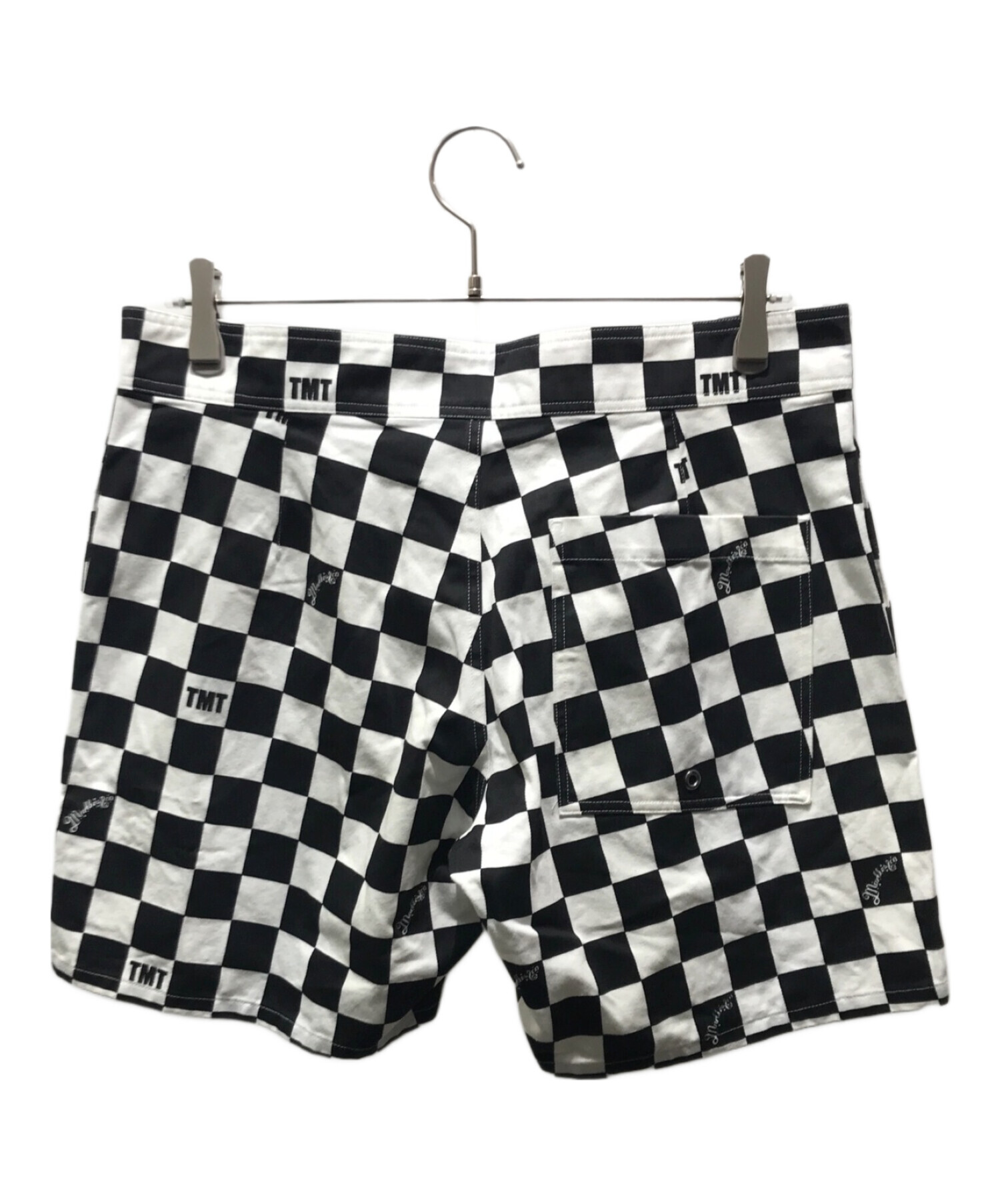 中古・古着通販】TMT (ティーエムティー) MARBLES (マーブルズ) WALKWAY CHECKER SHORTS TSP-S23MB01  ホワイト×ブラック サイズ:M｜ブランド・古着通販 トレファク公式【TREFAC FASHION】スマホサイト