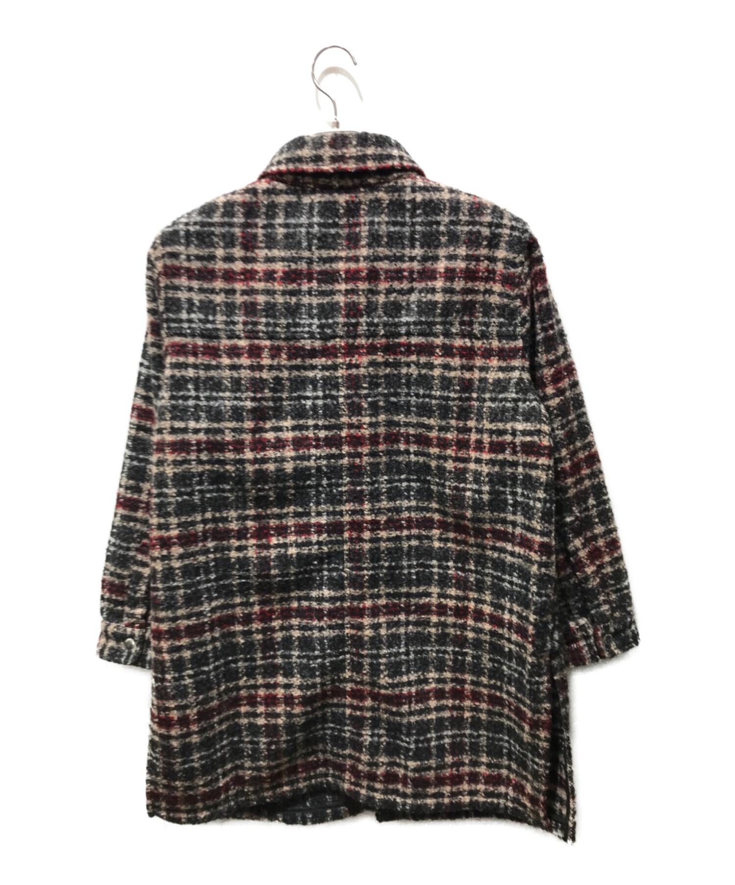 LAST NEST (ラストネスト) Flannel Over Long Shirt マルチカラー サイズ:M