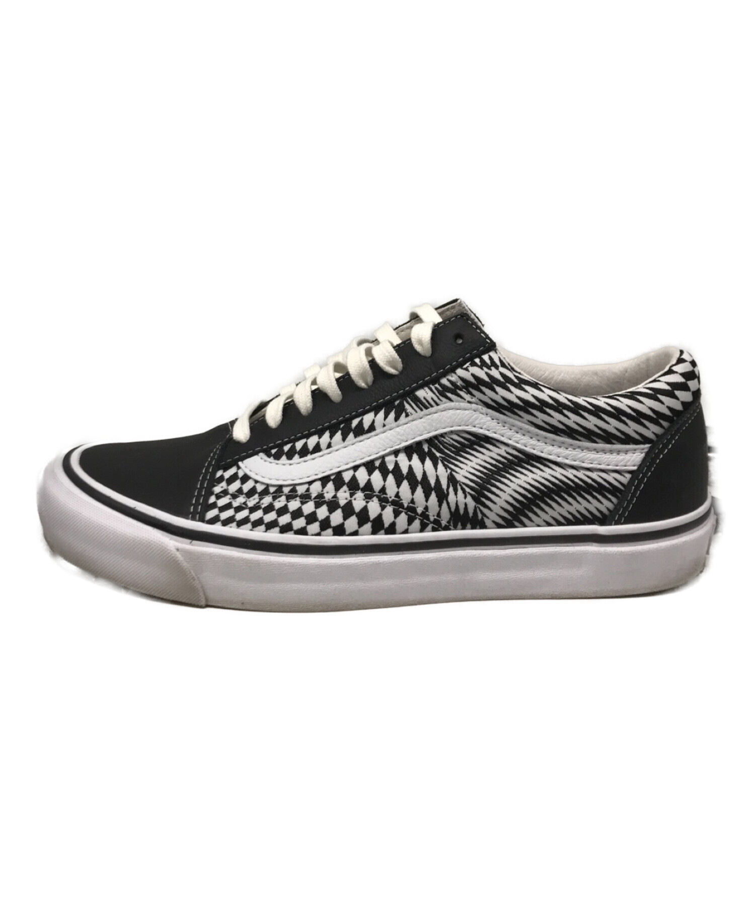 VANS (バンズ) end. (エンド) OG OLD SKOOL LX VERTIGO　721278 ブラック×ホワイト サイズ:28.5cm