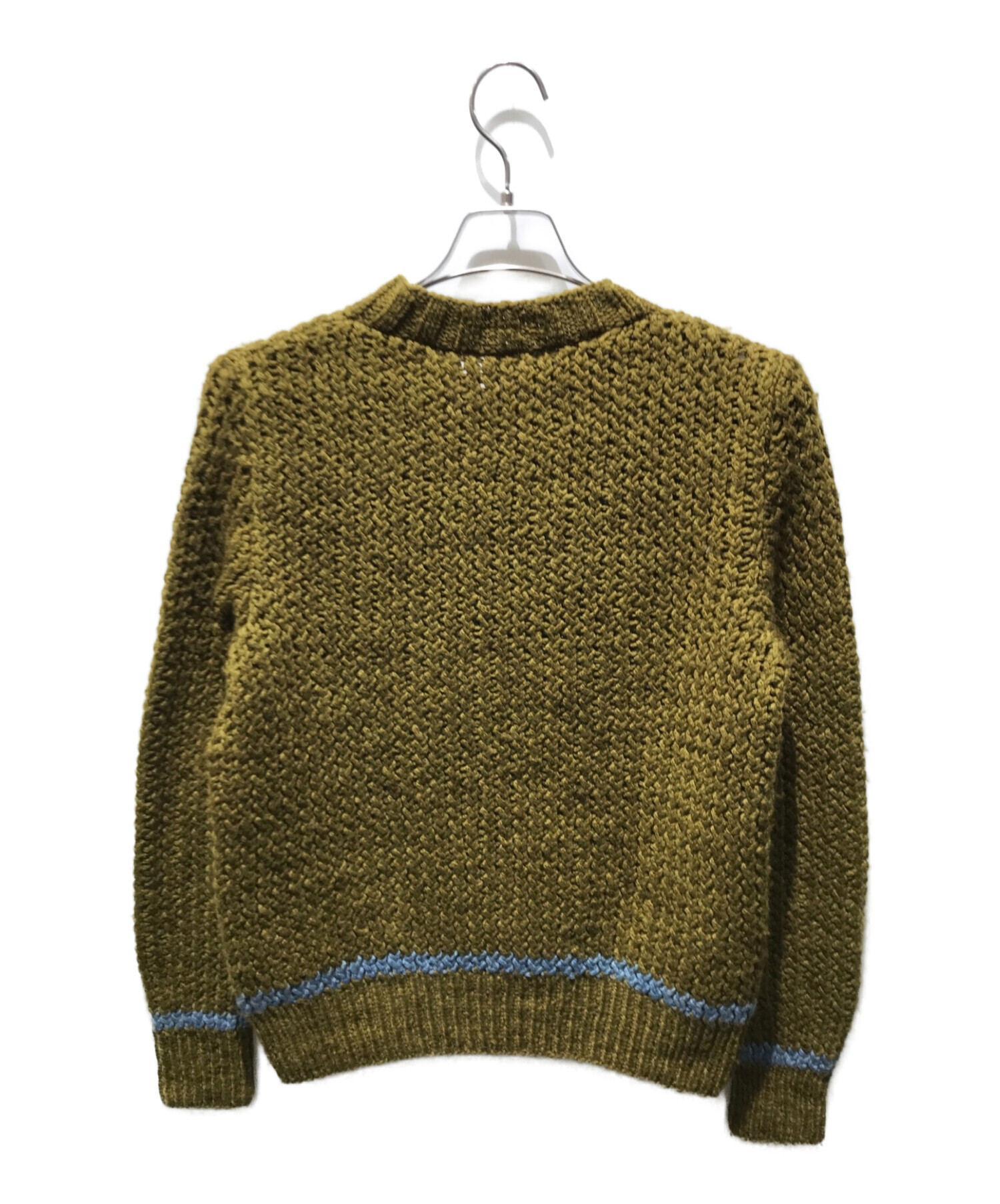 中古・古着通販】knit brary (ニット ブラリー) ウールアルパカニット 