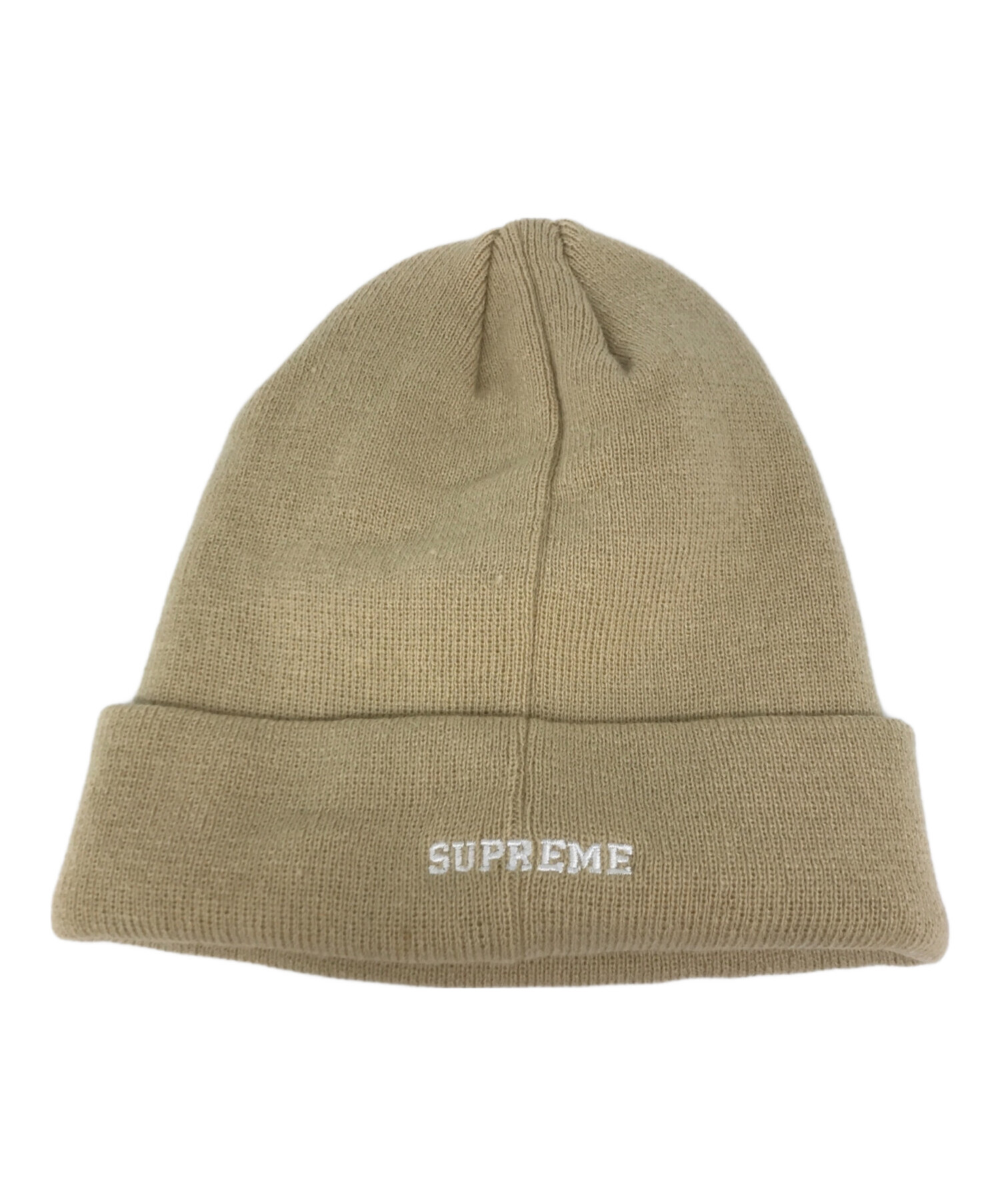 中古・古着通販】SUPREME (シュプリーム) Champion (チャンピオン) 3D Metallic Beanie  ベージュ｜ブランド・古着通販 トレファク公式【TREFAC FASHION】スマホサイト