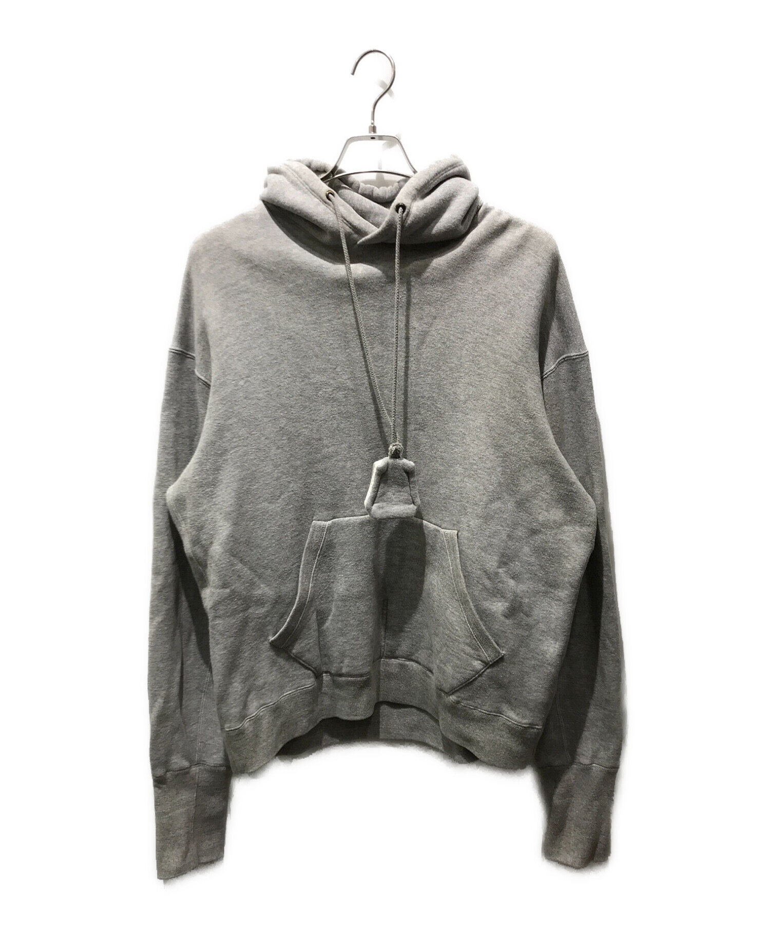 中古・古着通販】AUBERGE (オーベルジュ) REVERSE HOODIE グレー