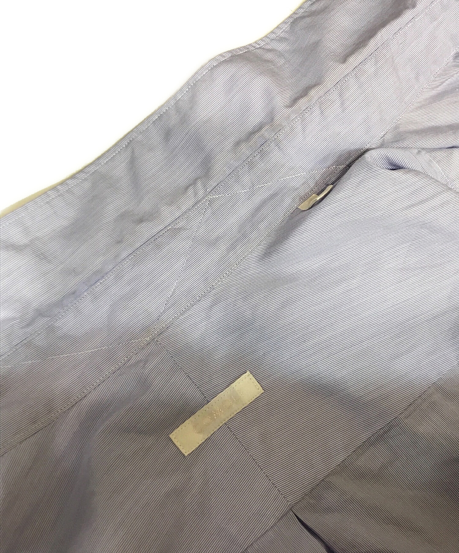 COMOLI (コモリ) ポプリンシャツ S03-02003 ブルー サイズ:3