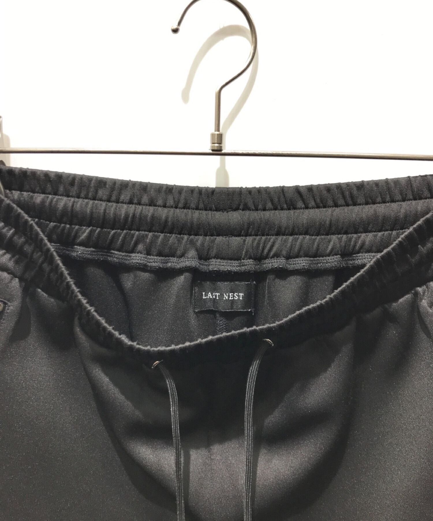 LAST NEST (ラストネスト) PYTHON TRACK PANTS ブラック サイズ:L