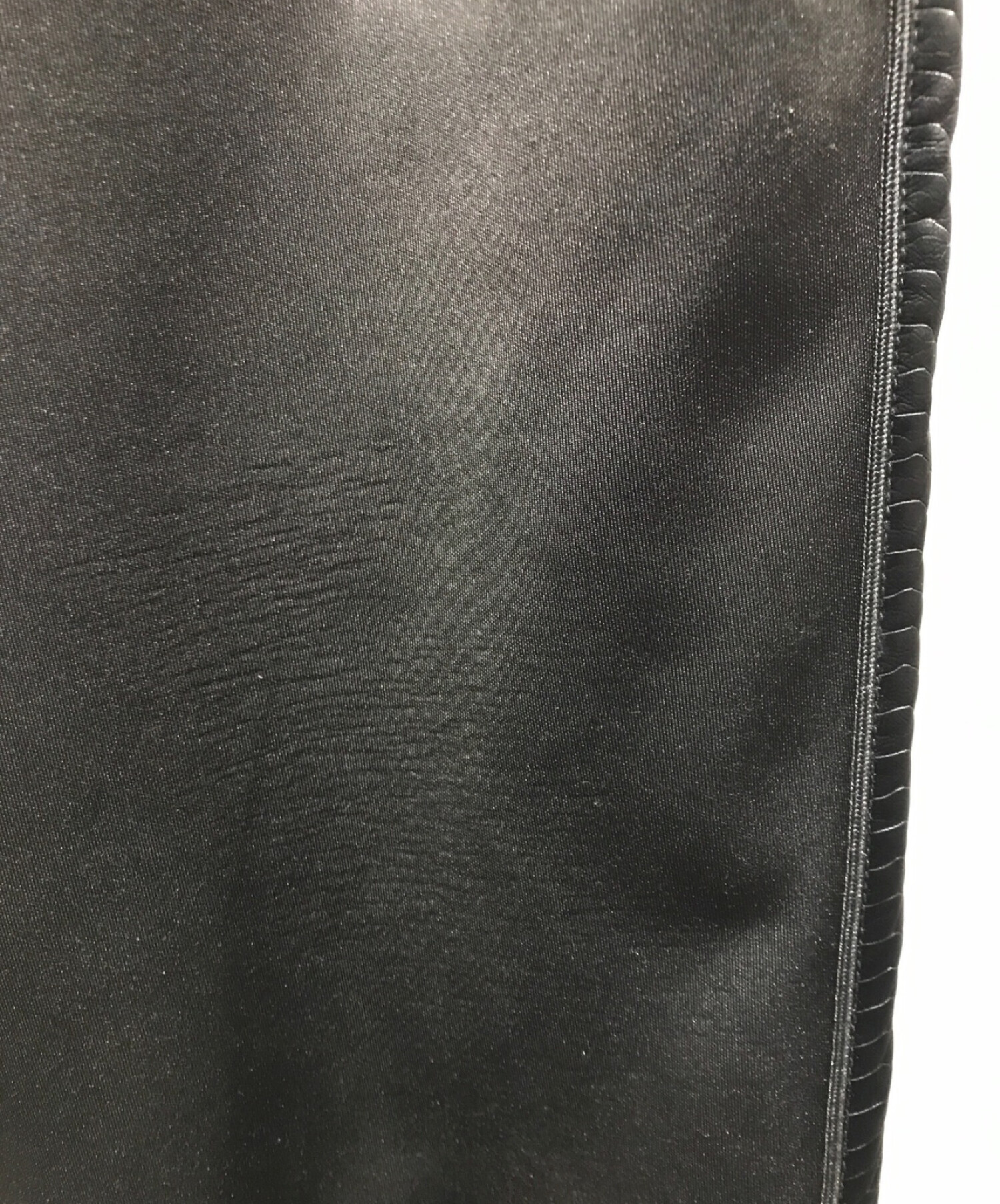 LAST NEST (ラストネスト) PYTHON TRACK PANTS ブラック サイズ:L