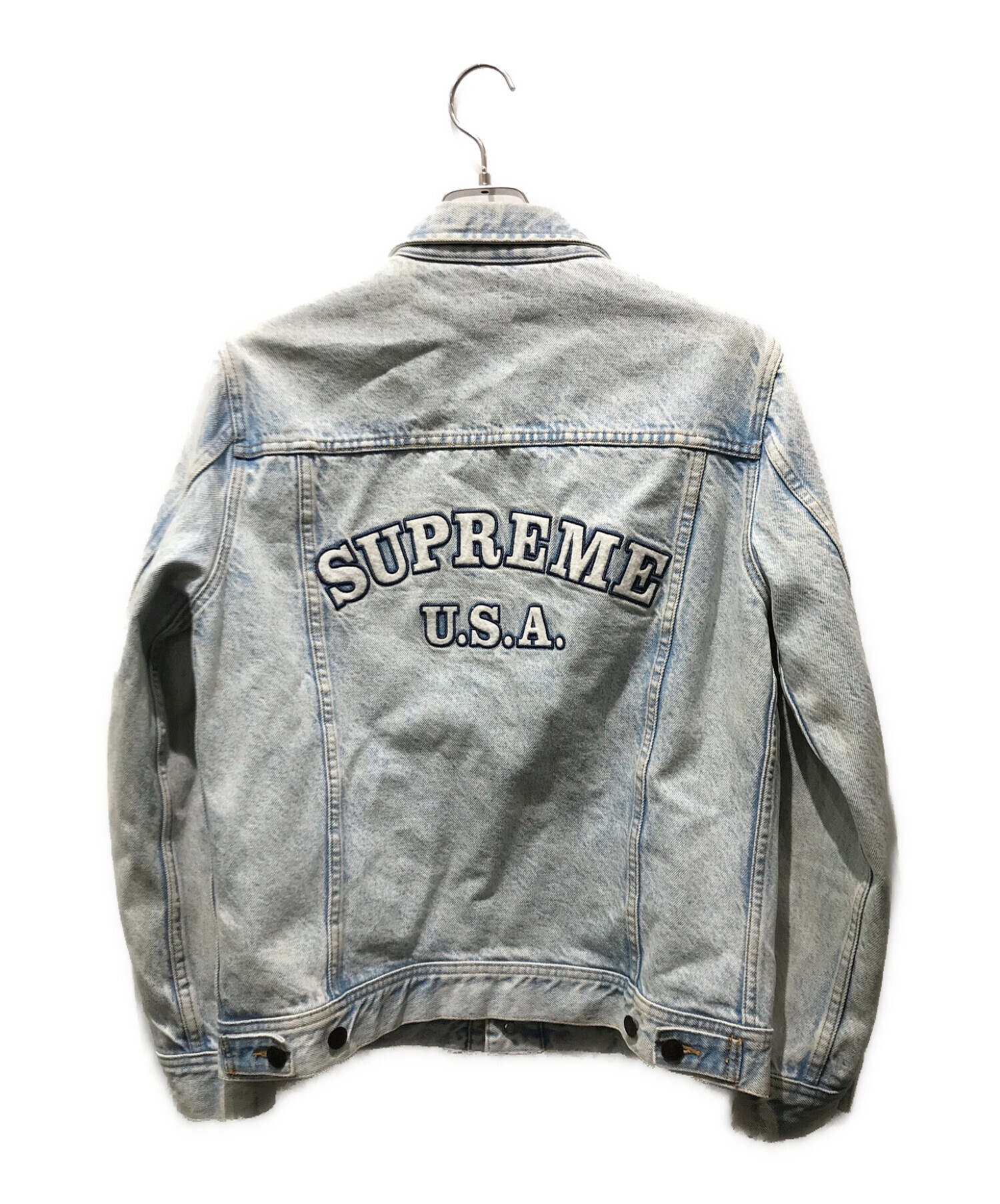 SUPREME (シュプリーム) DENIM TRUCKER JACKET 16SS インディゴ サイズ:S