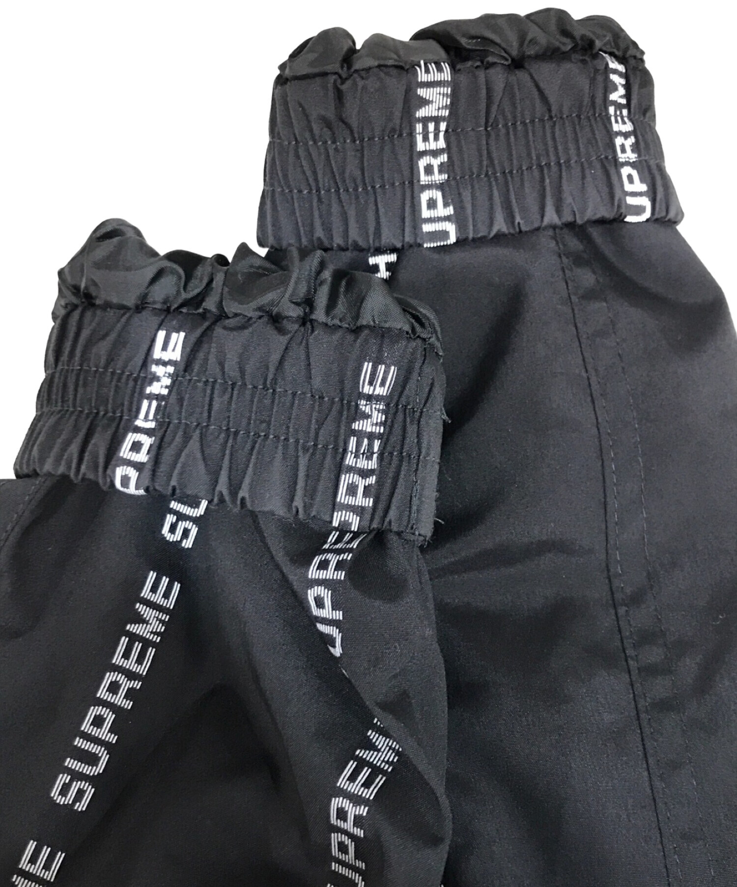 SUPREME (シュプリーム) Reflective Text Track Jacket ブラック サイズ:S