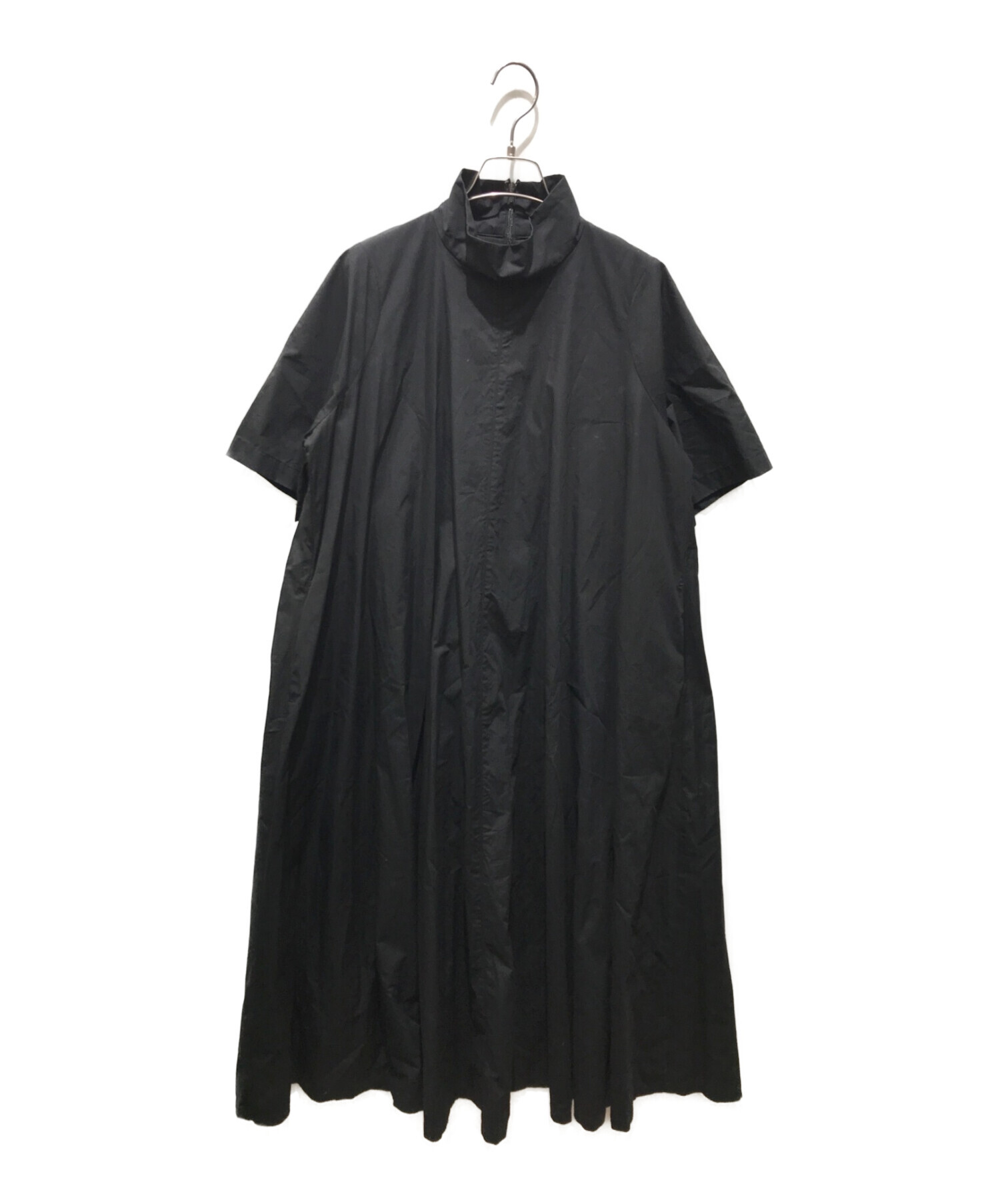 中古・古着通販】CLANE (クラネ) UP NECK FLARE ONE PIECE 11112-5052 ブラック サイズ:1｜ブランド・古着通販  トレファク公式【TREFAC FASHION】スマホサイト