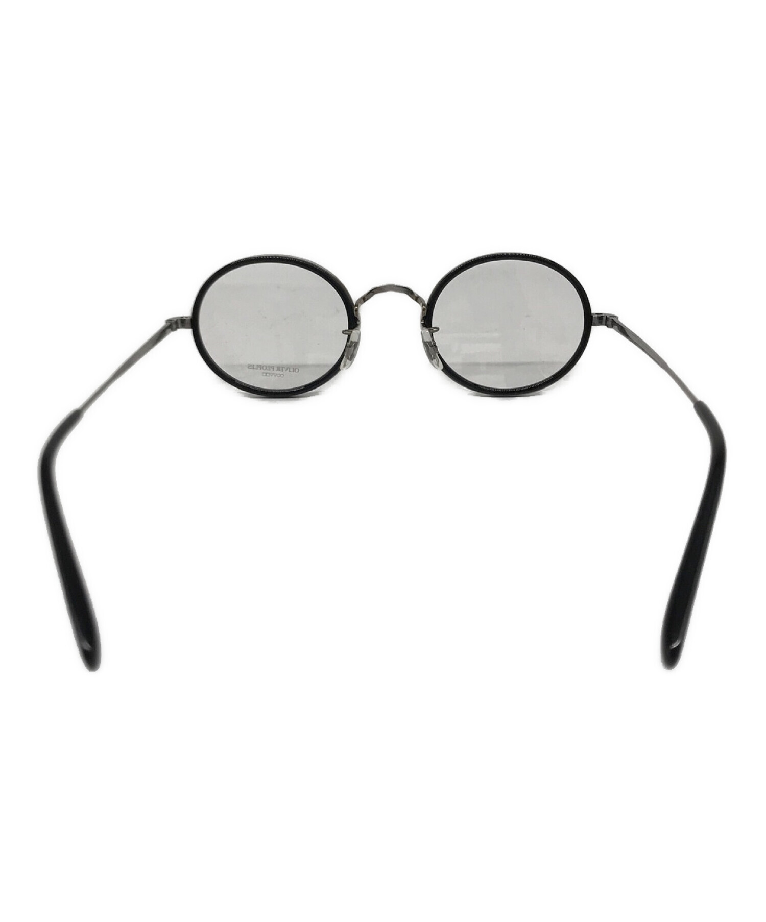 OLIVER PEOPLES (オリバーピープルズ) 伊達眼鏡　MP-8-XL ブラック×シルバー サイズ:46□24-145