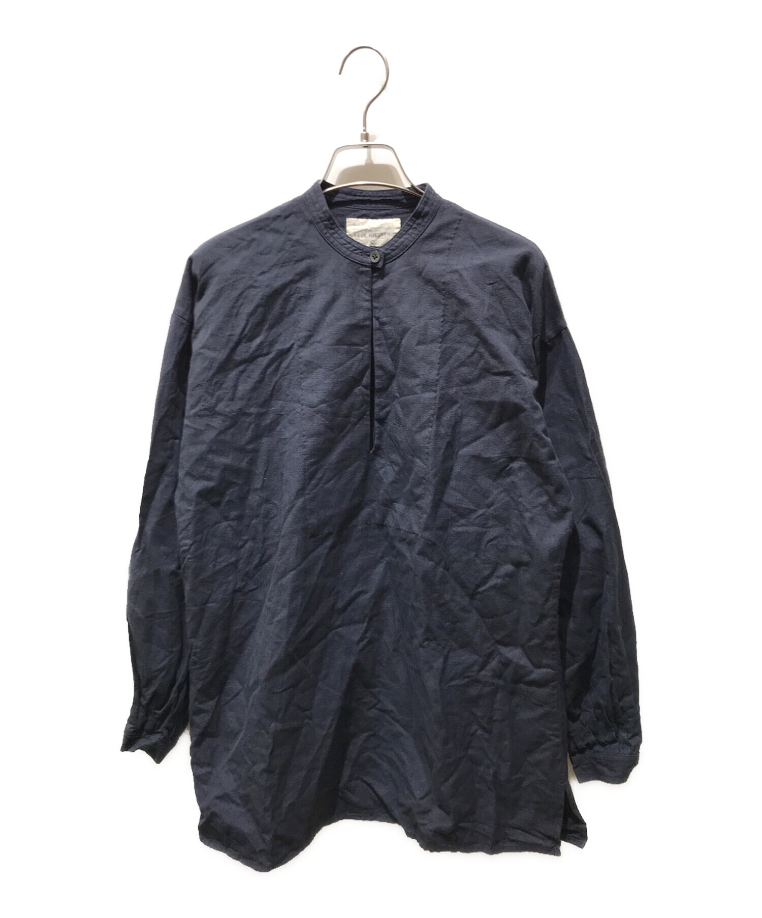 中古・古着通販】Khadi and Co (カディアンドコー) シャツ ネイビー