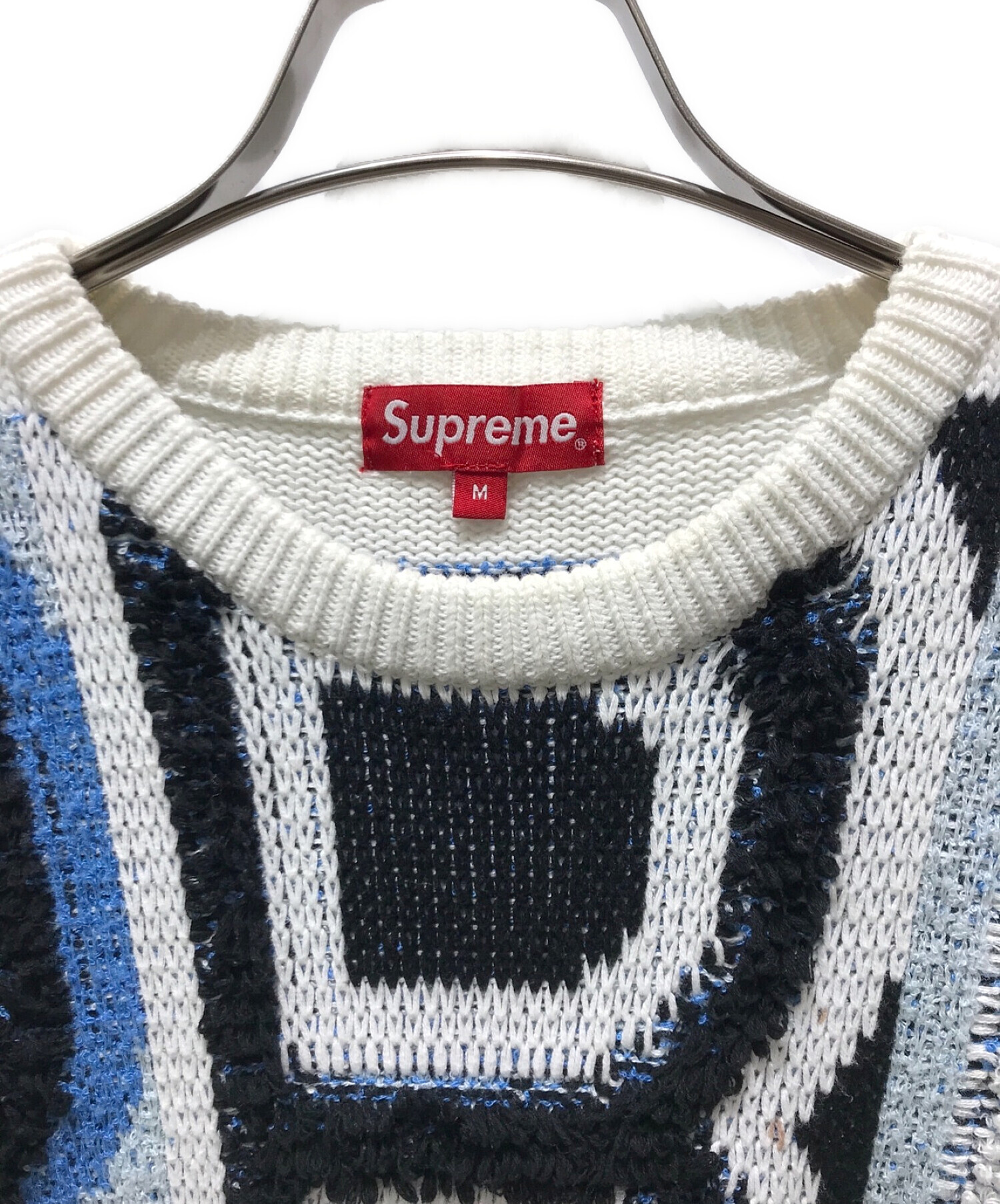 supreme chenille sweater MサイズM状態 - ニット/セーター