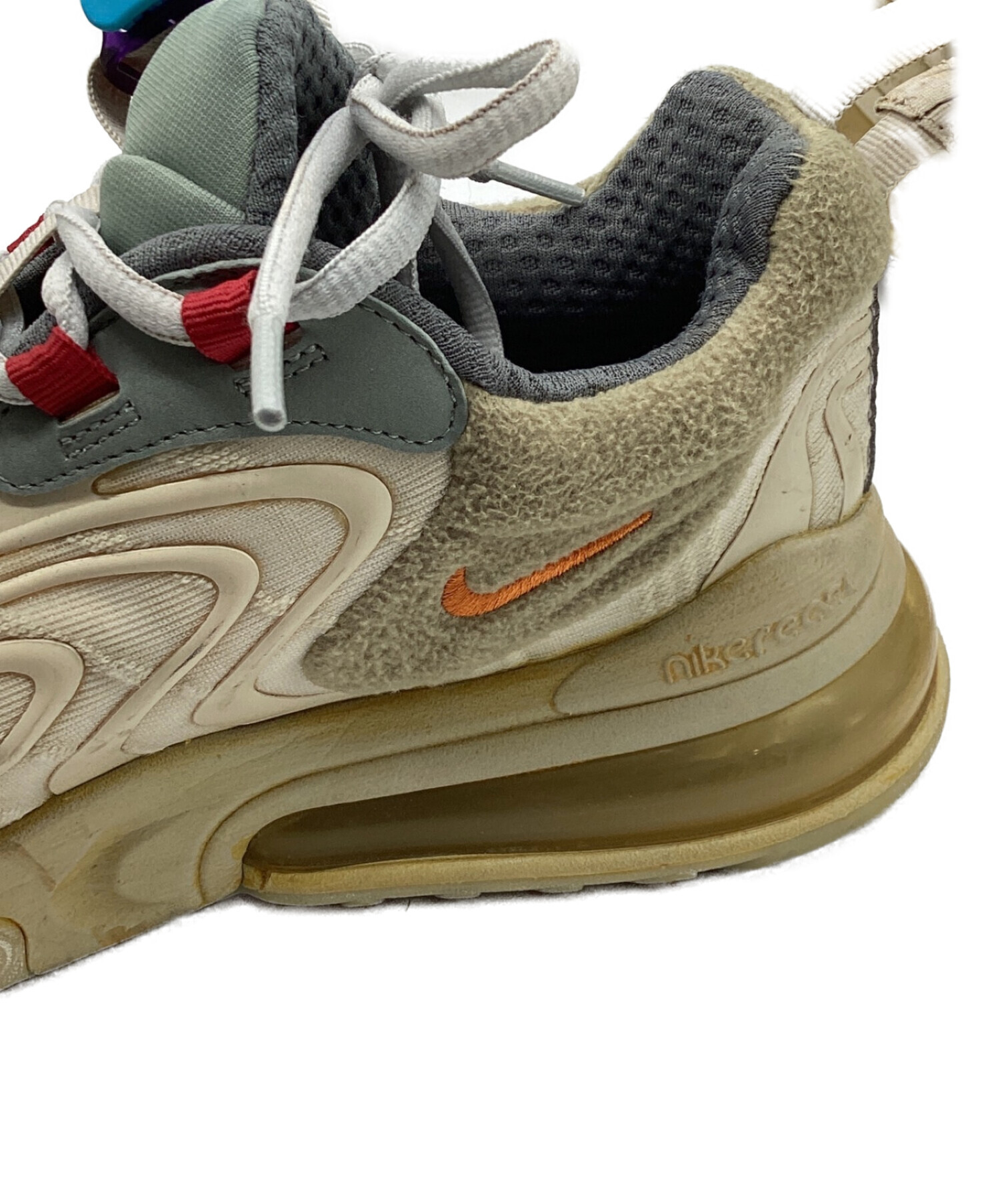 中古・古着通販】NIKE (ナイキ) CACTUS (カクタス) AIR MAX 270 React ENG Travis Scott Cactus  Trails CT2864-200 ベージュ サイズ:26.5cm｜ブランド・古着通販 トレファク公式【TREFAC FASHION】スマホサイト