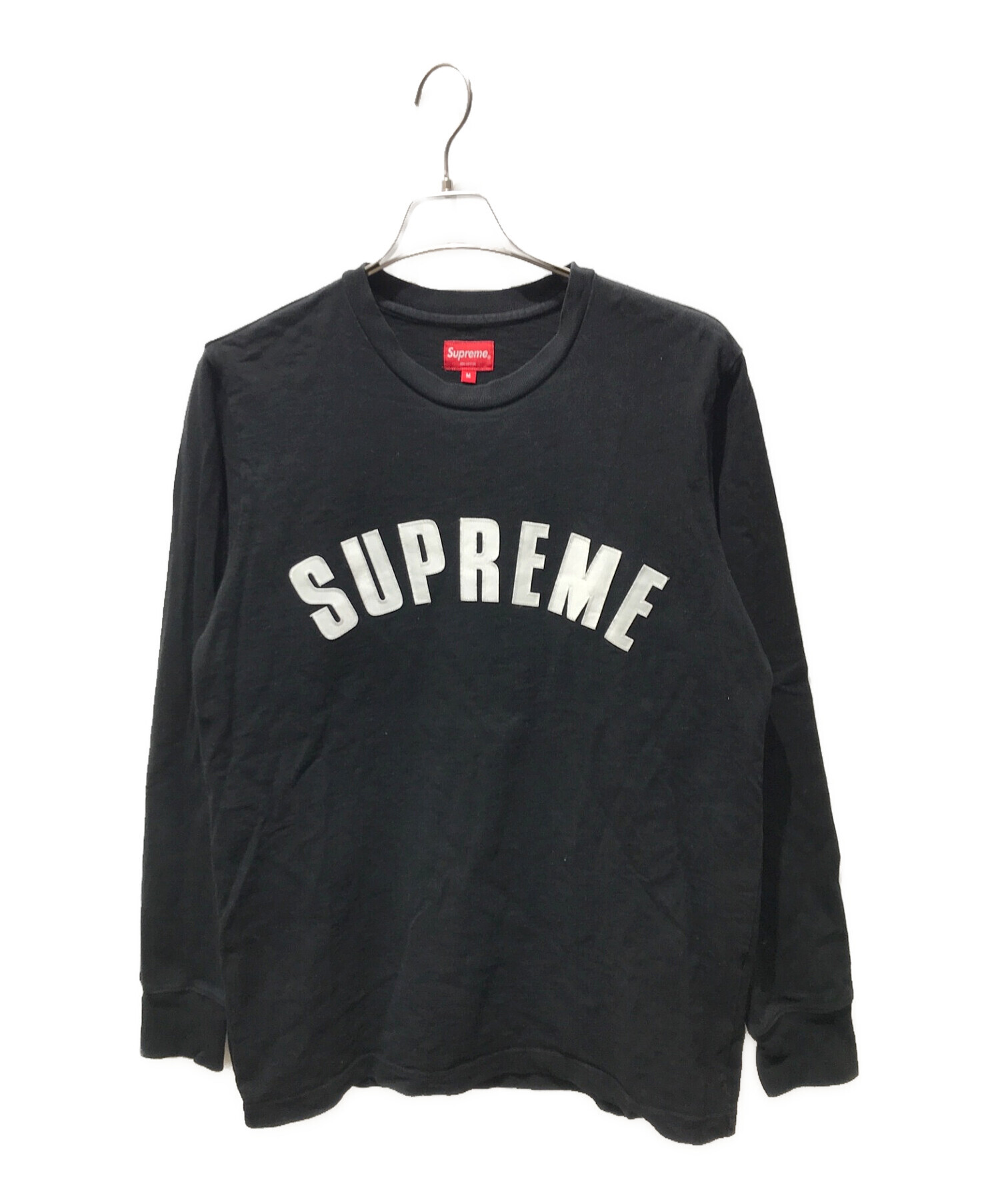 SUPREME (シュプリーム) Arc logo L/S top　16SS ブラック サイズ:M