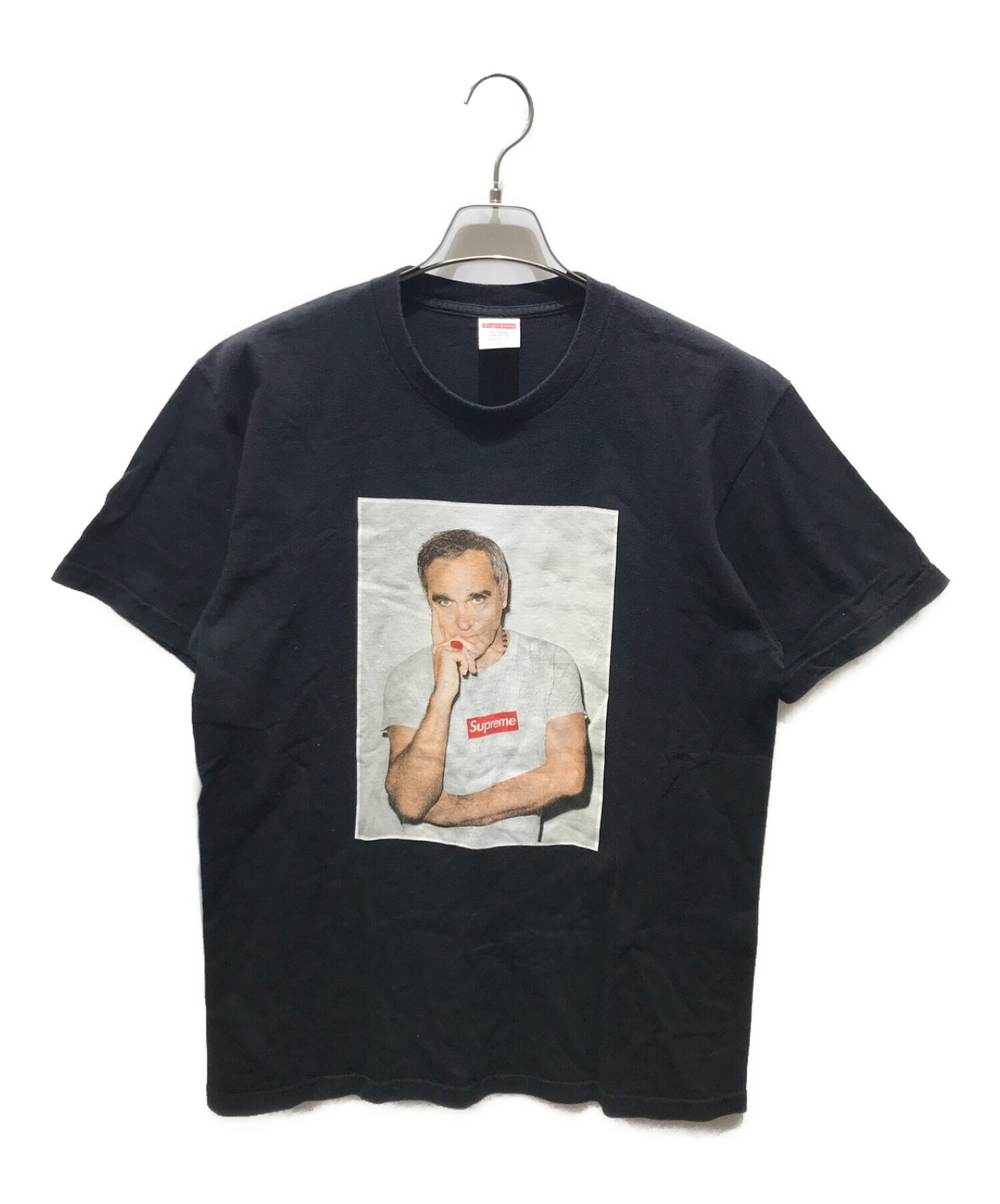 中古・古着通販】SUPREME (シュプリーム) Morrissey tee ブラック サイズ:L｜ブランド・古着通販 トレファク公式【TREFAC  FASHION】スマホサイト