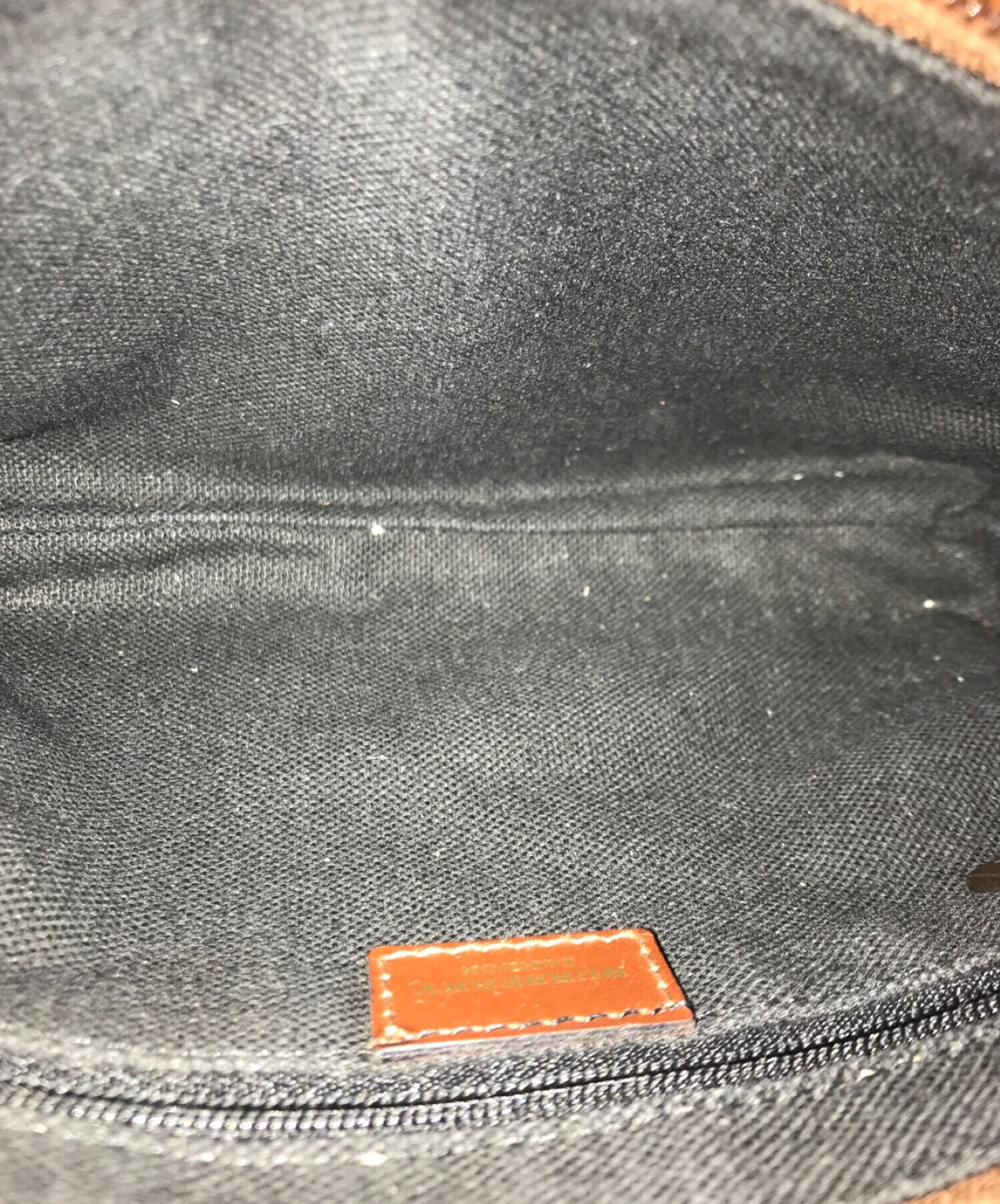 中古・古着通販】BURBERRY LONDON (バーバリー ロンドン) レザーミニ