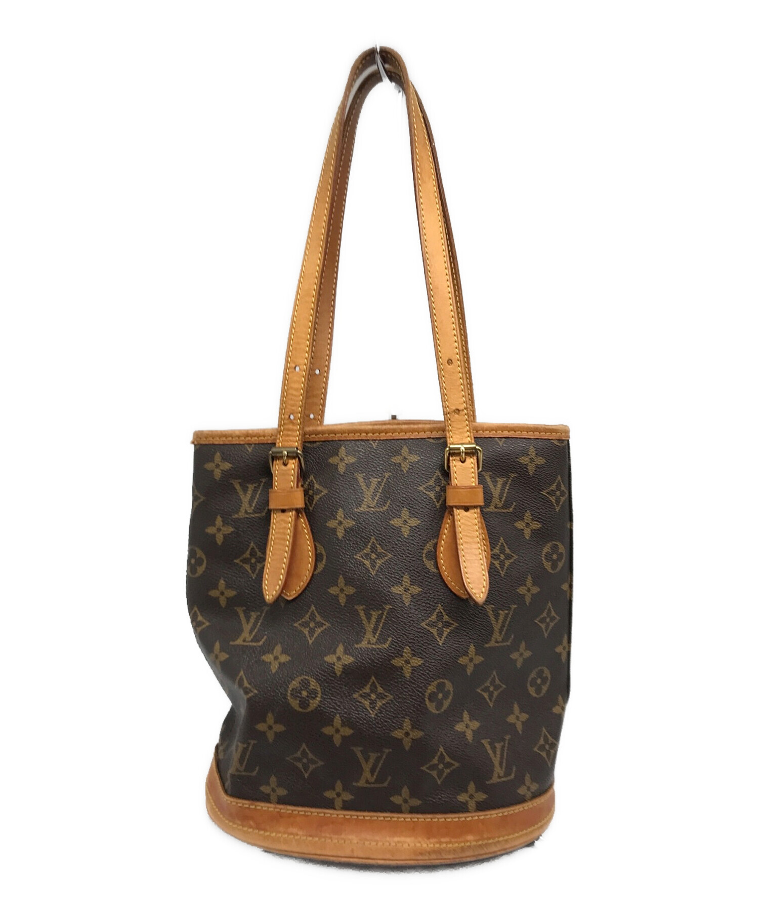 中古・古着通販】LOUIS VUITTON (ルイ ヴィトン) プチ バケット PM M42238 VI0011 ブラウン｜ブランド・古着通販  トレファク公式【TREFAC FASHION】スマホサイト