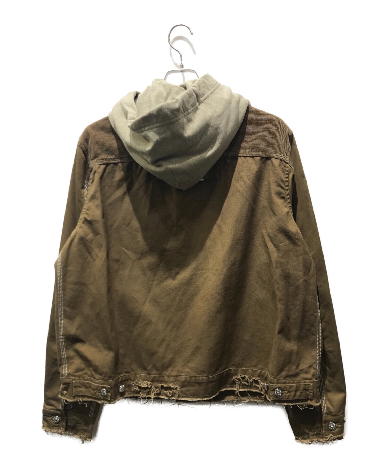 中古・古着通販】DIESEL (ディーゼル) ダメージ加工ワークジャケット