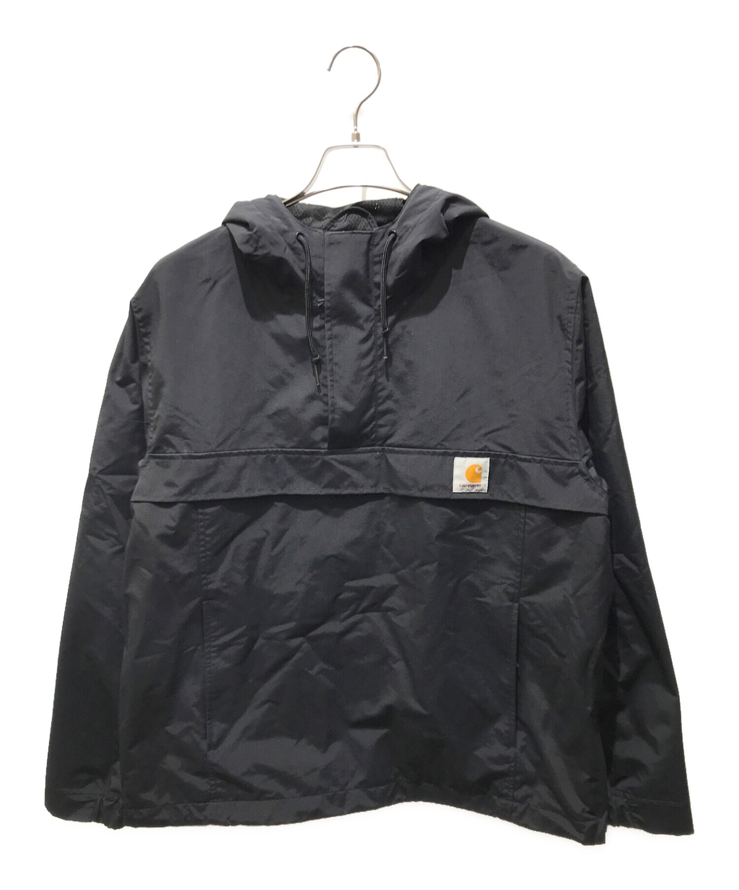 中古・古着通販】CarHartt (カーハート) アノラックパーカー ブラック 